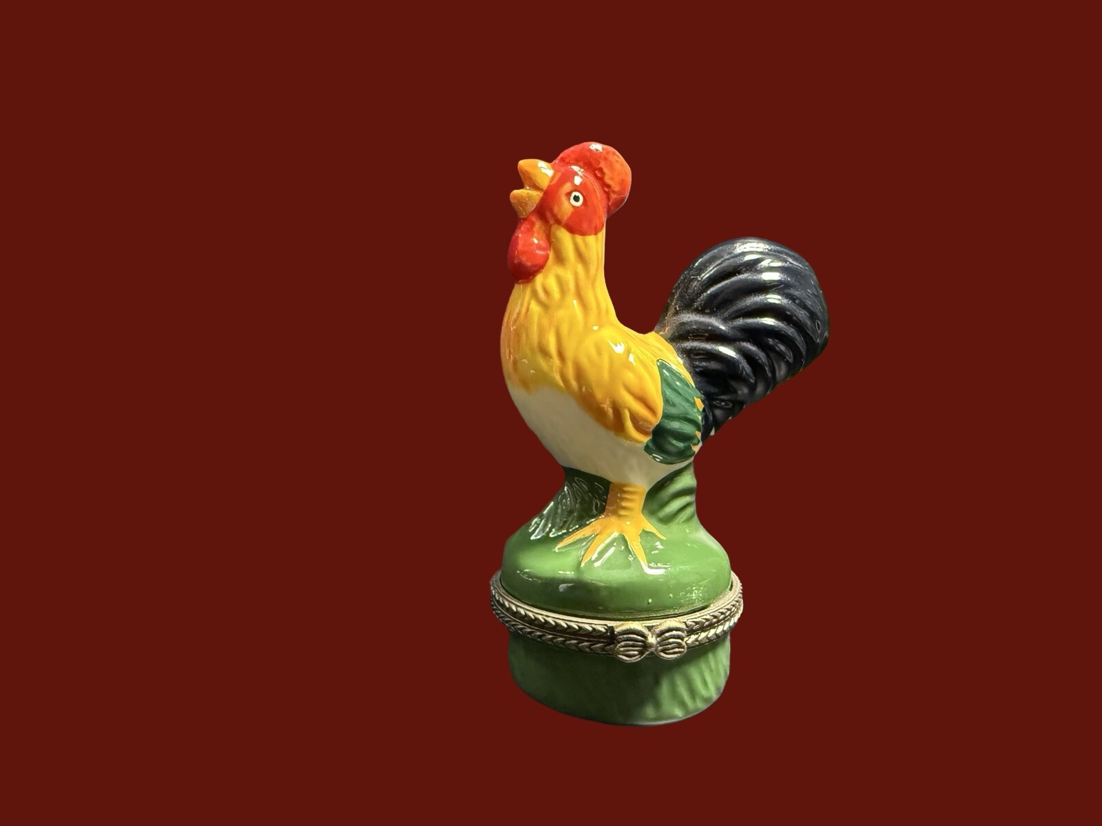 Rooster Trinket Box - Beautiful