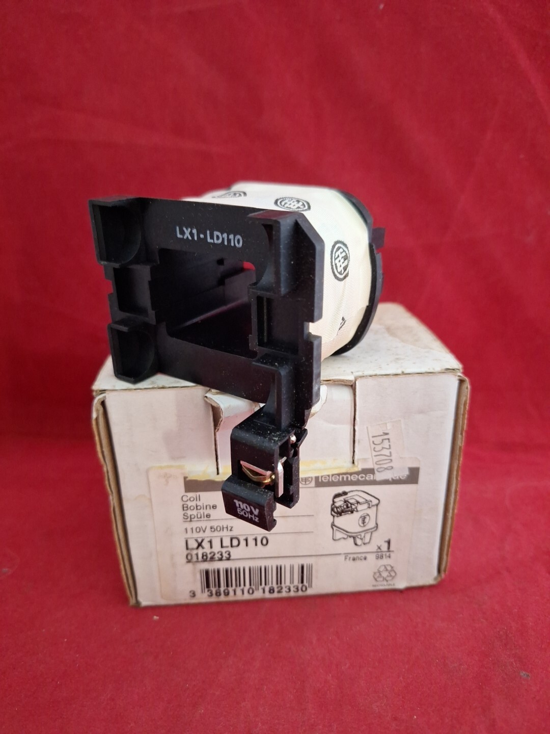 TELEMECANIQUE LX1LD110 110V COIL NEW