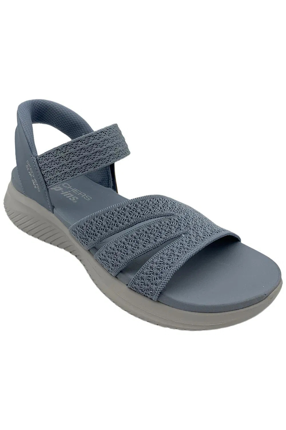 Skechers Women's Slip-ins Washable Knit Ultra Flex 3.0 Sandals Blue