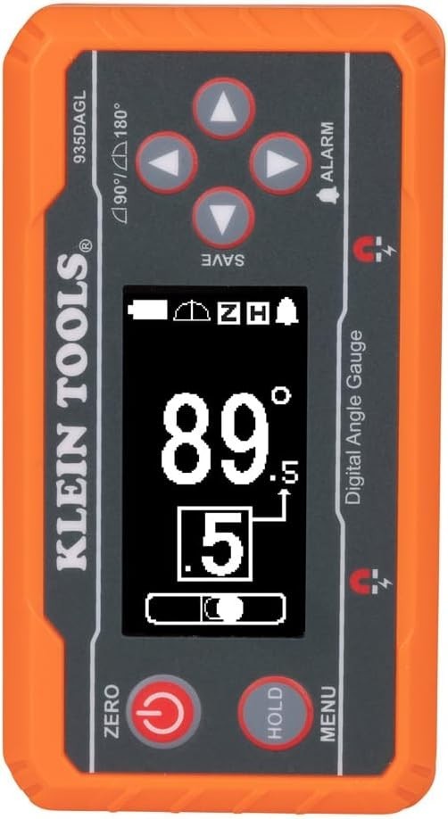 Digital Level Angle Finder with Programmable Angles & Strong Magnetic Base