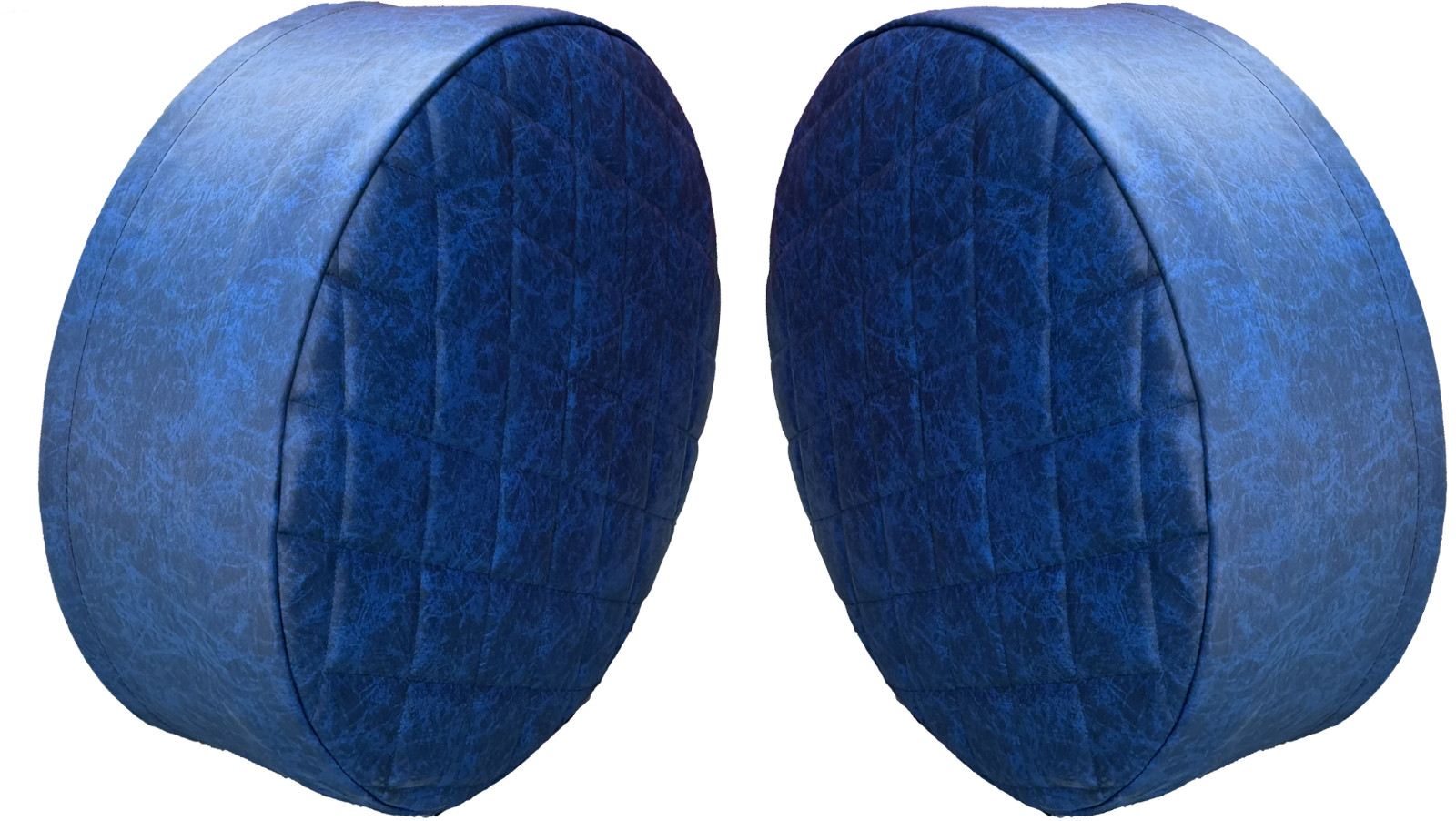 26" BLUE Fuel Tank Covers W/ 11" SIDE SKIRT for Tanks that are 26" Diameter