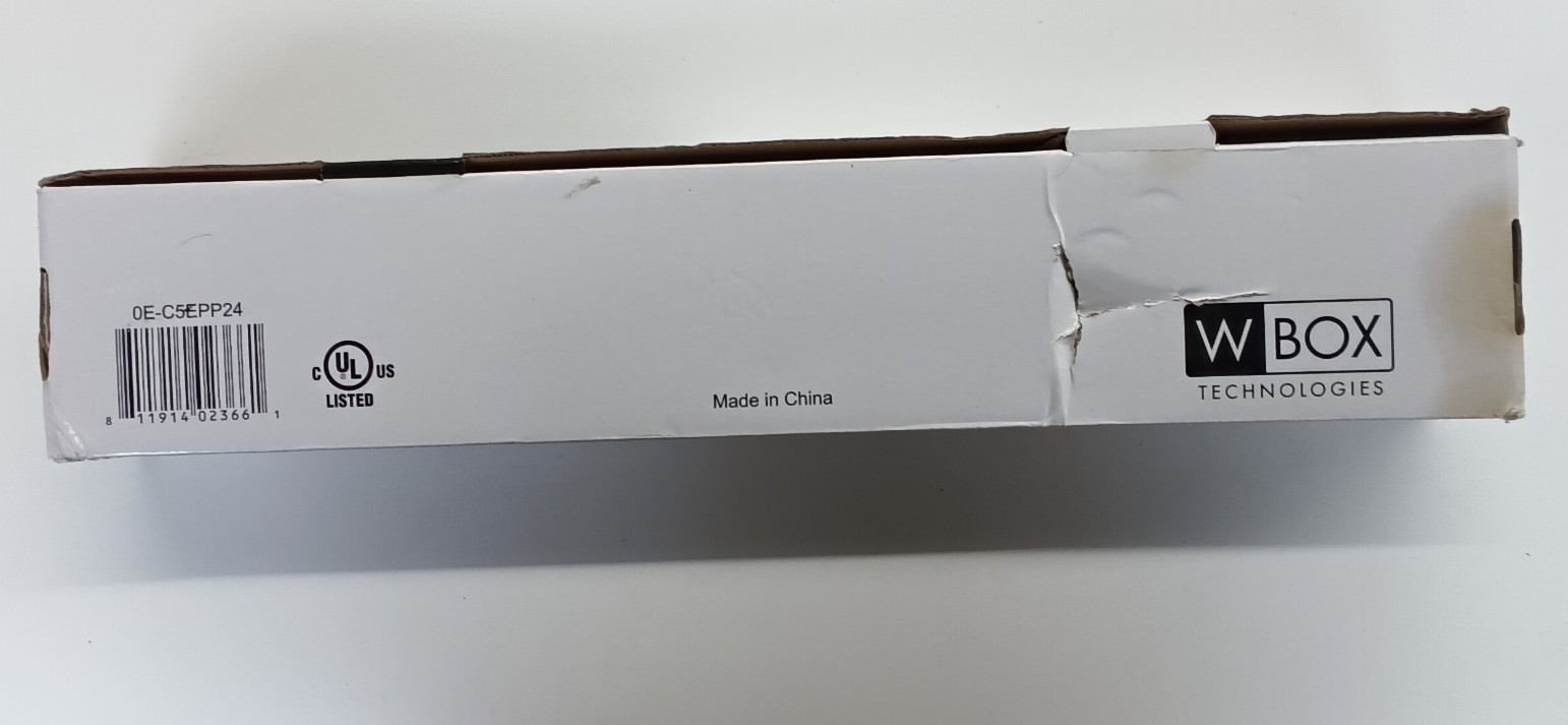 W Box 0E-C5EPP24 , CAT5E Patch Panel , 24 Port - free shipping