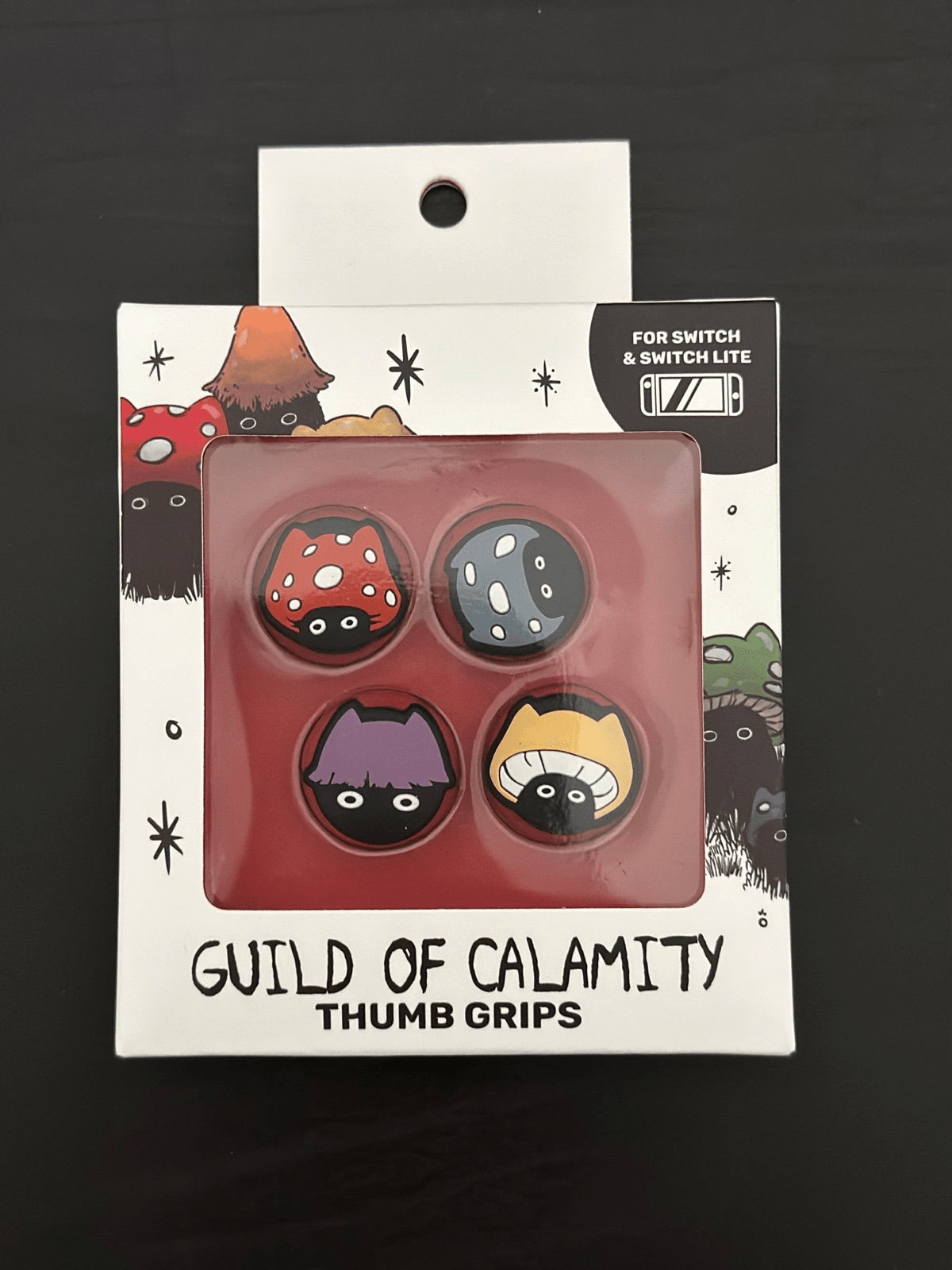 Guild Of Calamity Mushroom Cat Thumb Grips