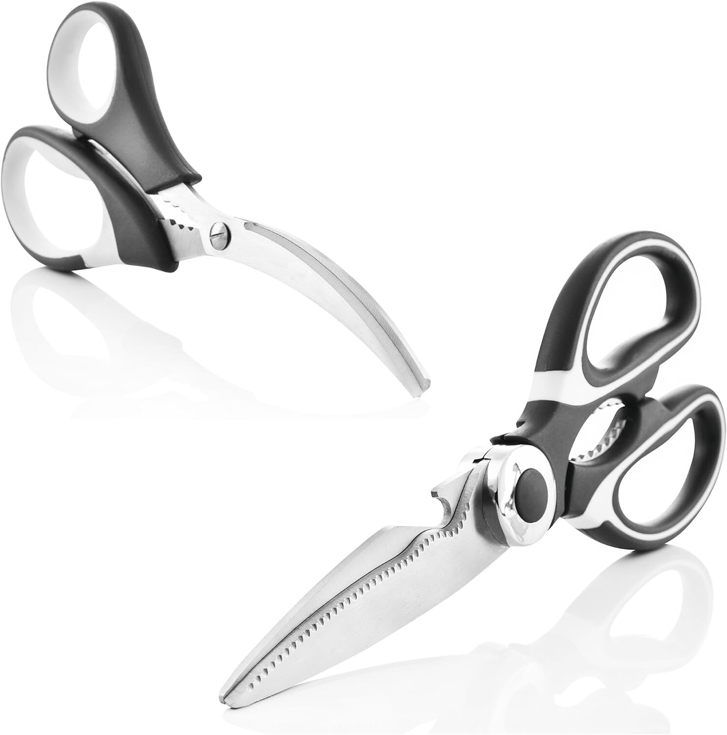 Tijeras de acero Inoxidable para Cocina para Cortar Mariscos , Ultra nítido NEW