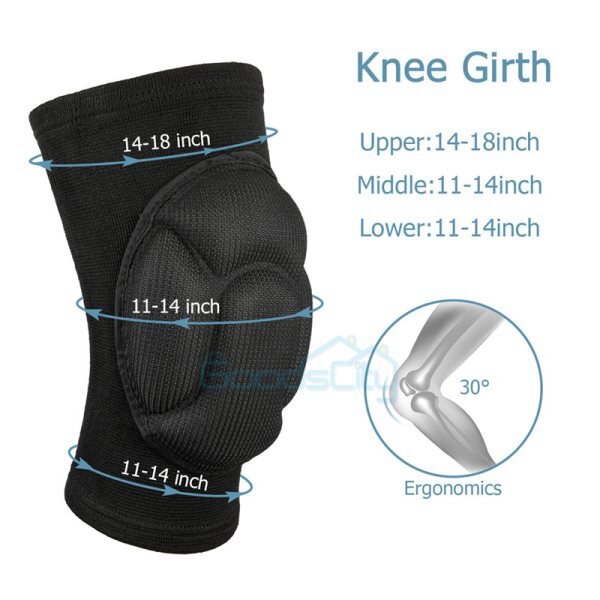 1Pair Professional Work Knee Pads Construction Flooring Roofing Landscaping