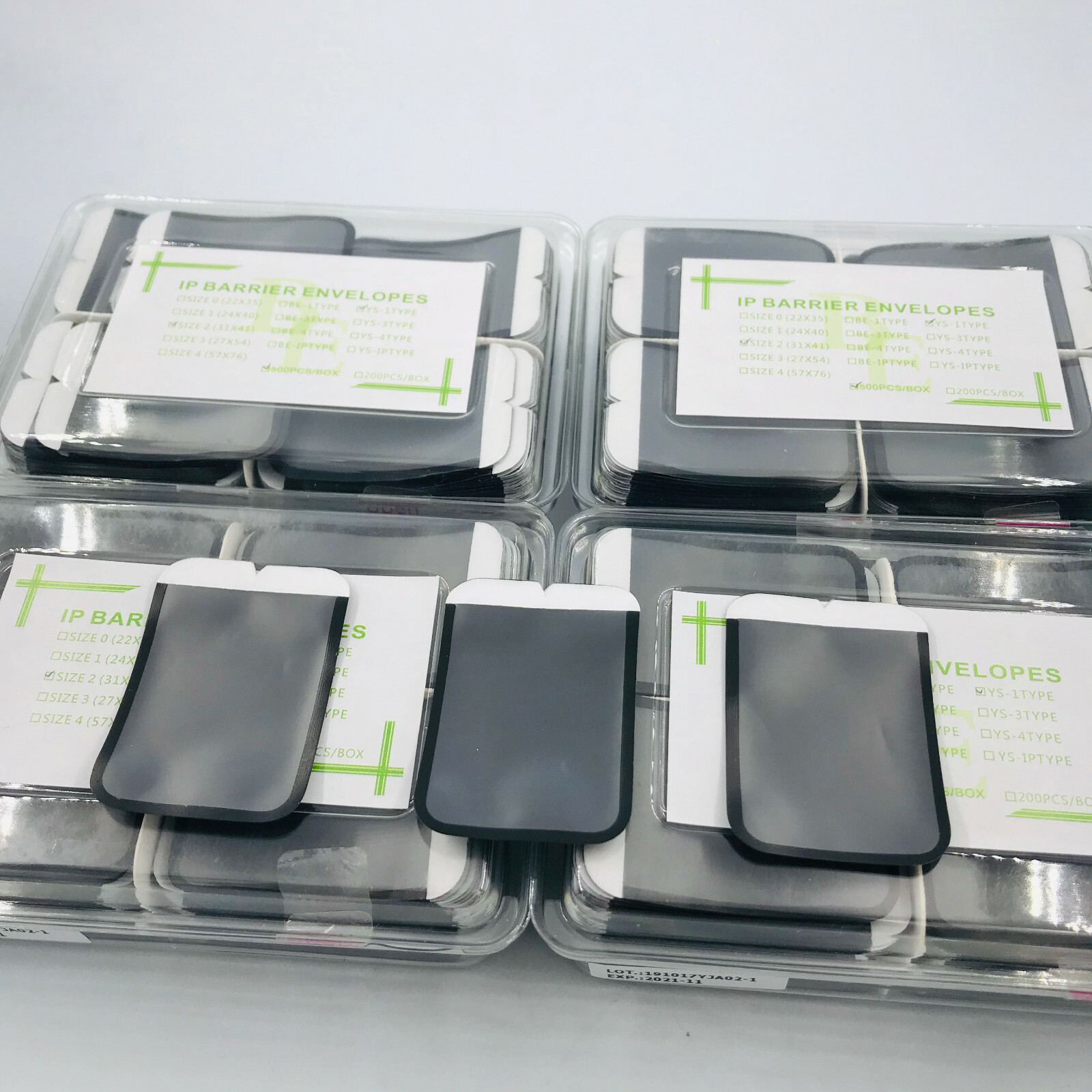 2000pcs Dental Supply Barrier Envelopes for Phosphor Plates Size 2 X-Ray Imaging