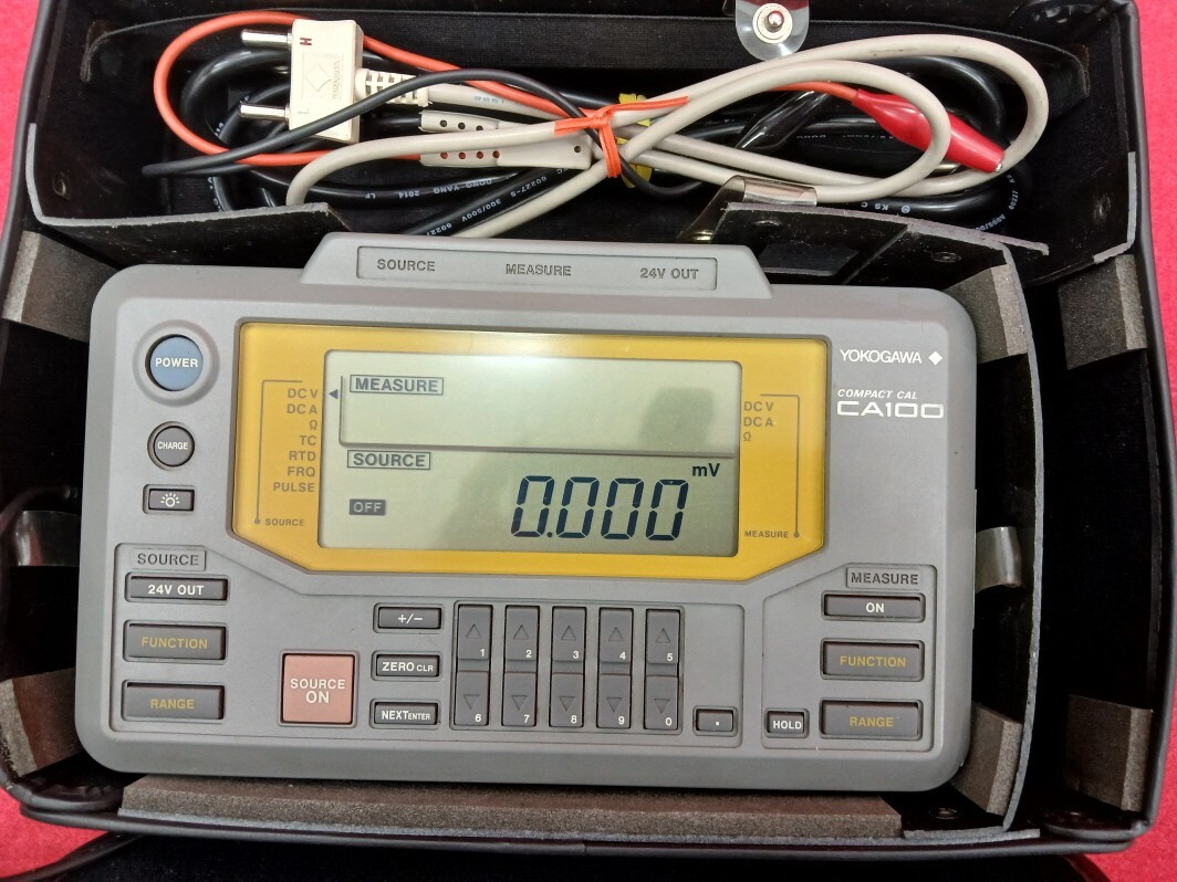 YOKOGAWA CA100 10V 20mA Voltage Measurement Current Process Calibrator