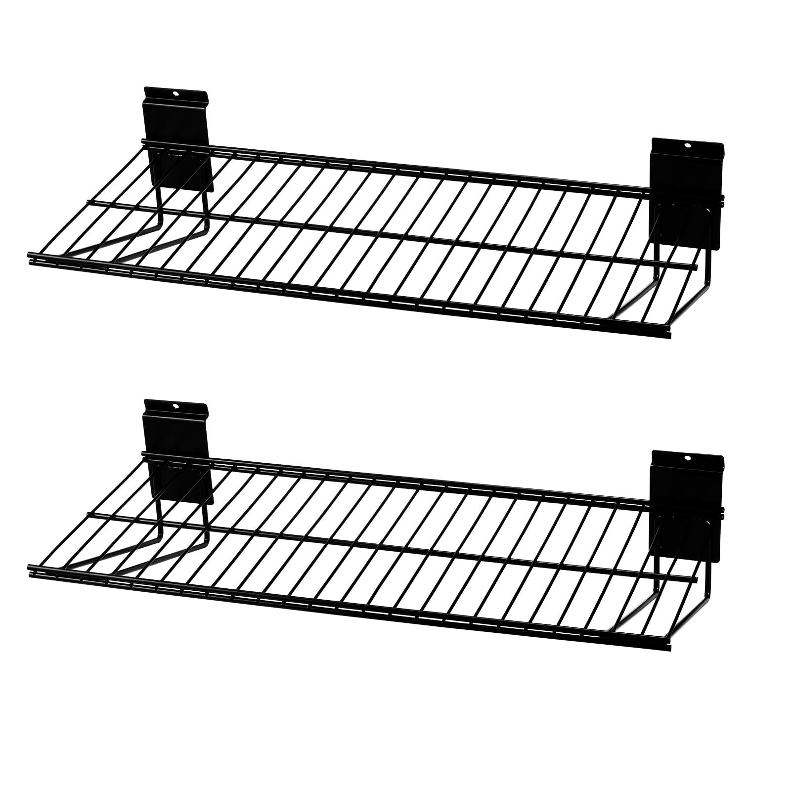 Slatwall Shelves, Slatwall Accessories, Slat Wall Wire Shelf, Heavy Duty Garg...