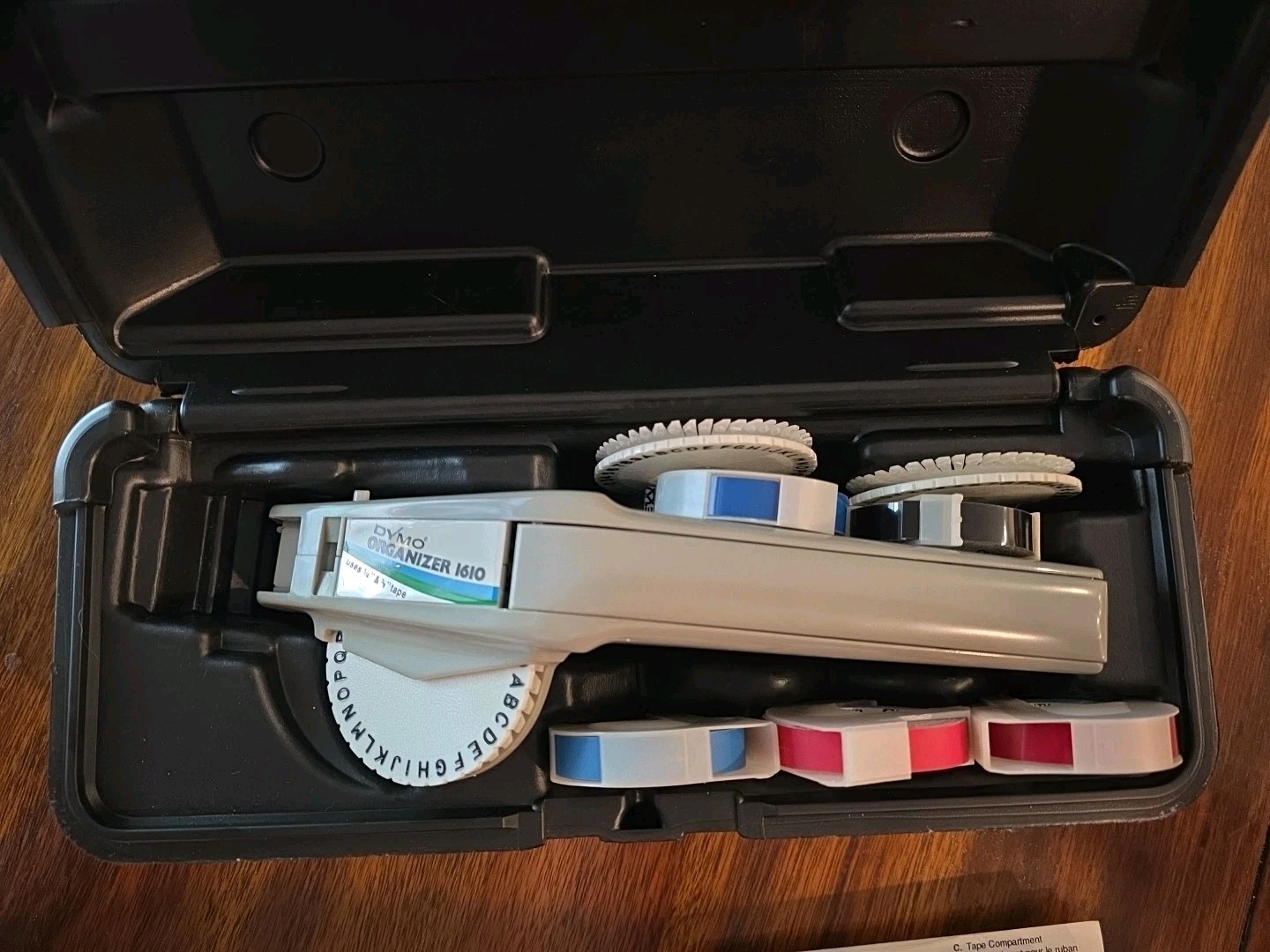 Dymo Organizer 1610 Labelmaker With Storage Case