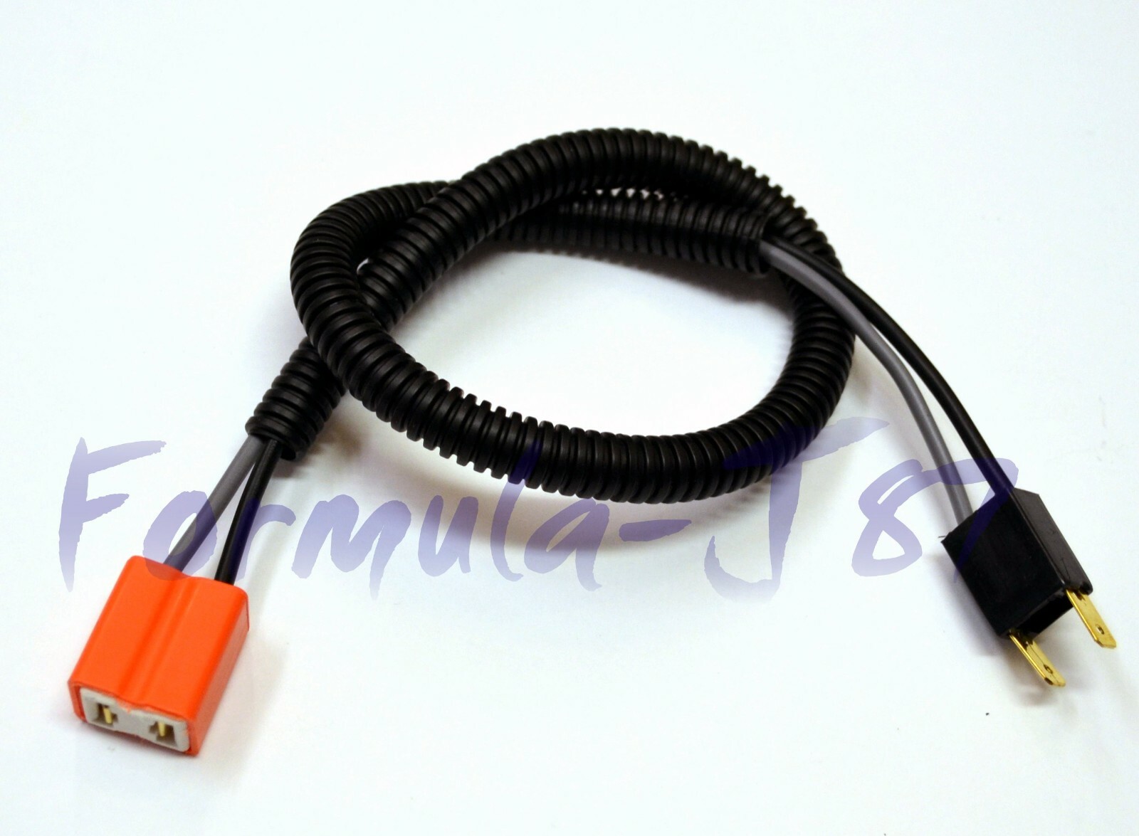 Wire Ceramic Pigtail H7 Two Harness Head Light Low Beam Bulb Female Socket Plug