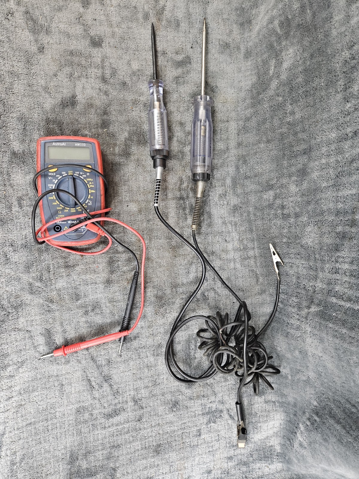 Set Of Electrical Testing Tools