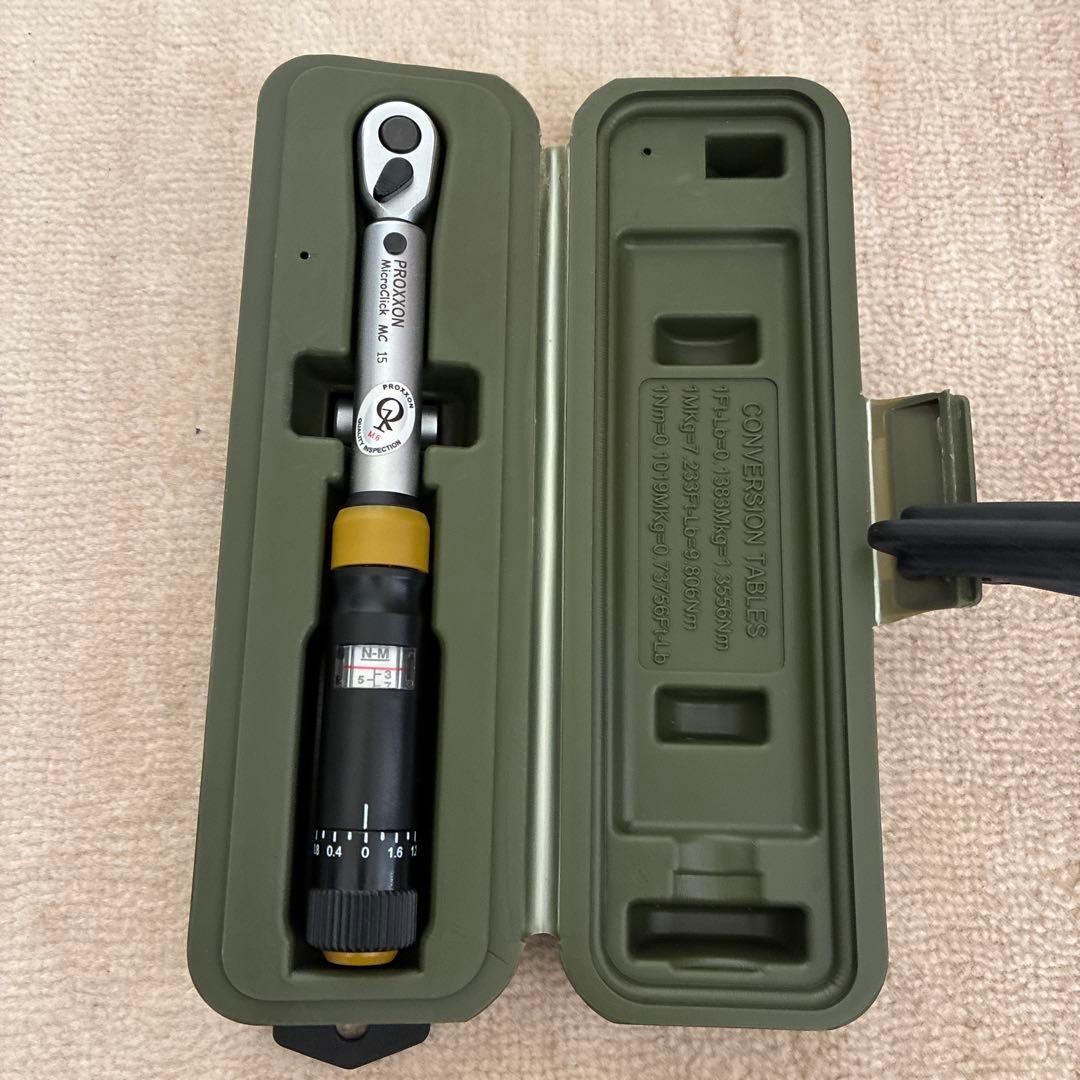 PROXXON Torque Wrench With Case Precision Tool Autmotive Adjustable Pro Use
