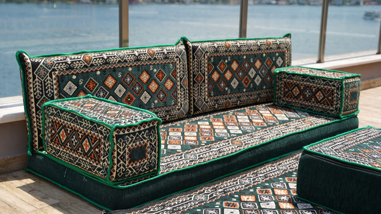 Single Floor Sofa, Arabic Majlis Set, Floor Sofa Set, Ethnic Sofa, Arabic Jalsa