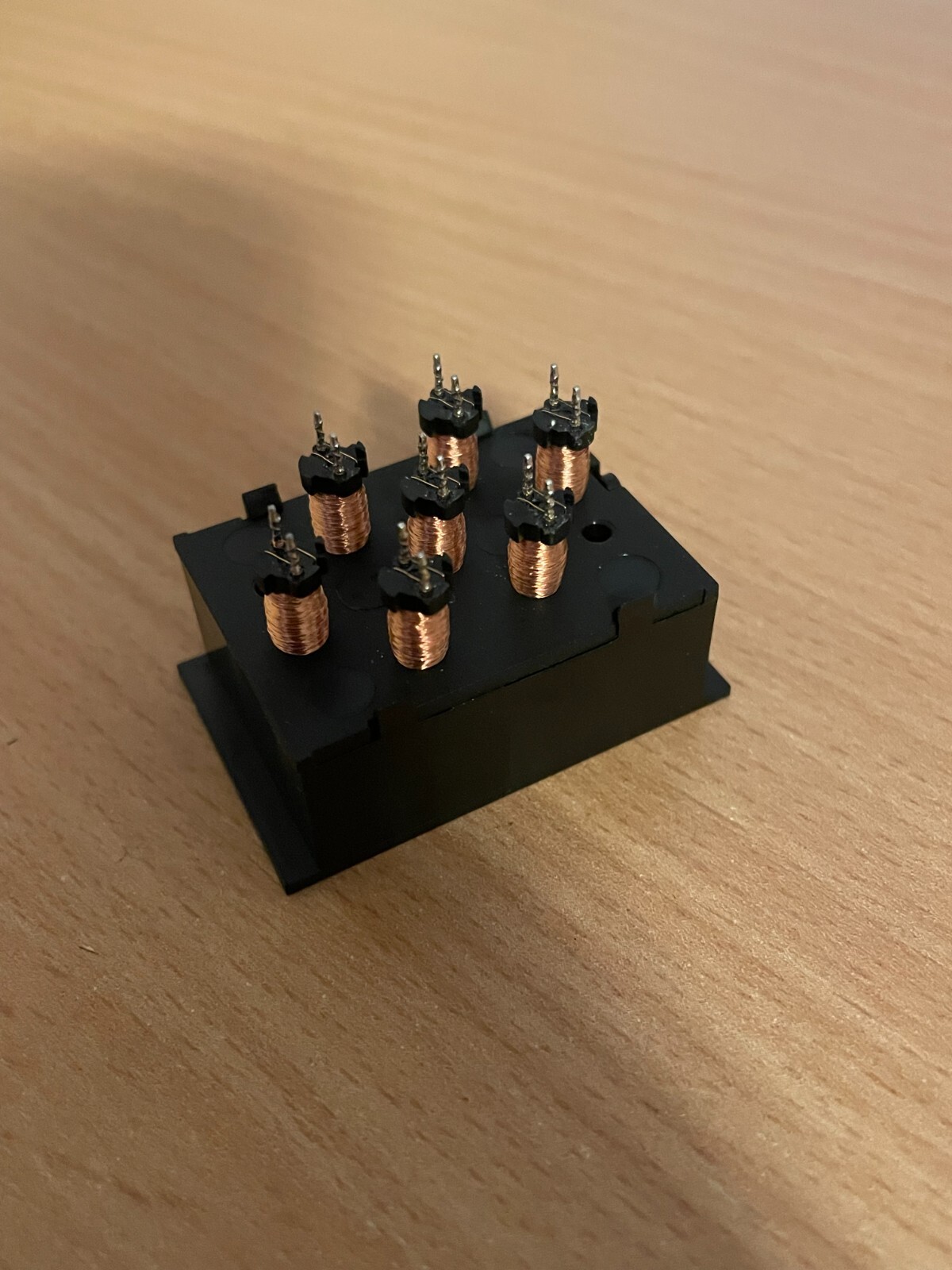 7 Segment Mechanical Flip Display with coils (~ clock, nixie, steampunk, z568m )