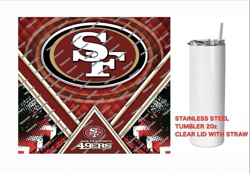 49ERS  -  Tumbler 20 oz Stainless Steel