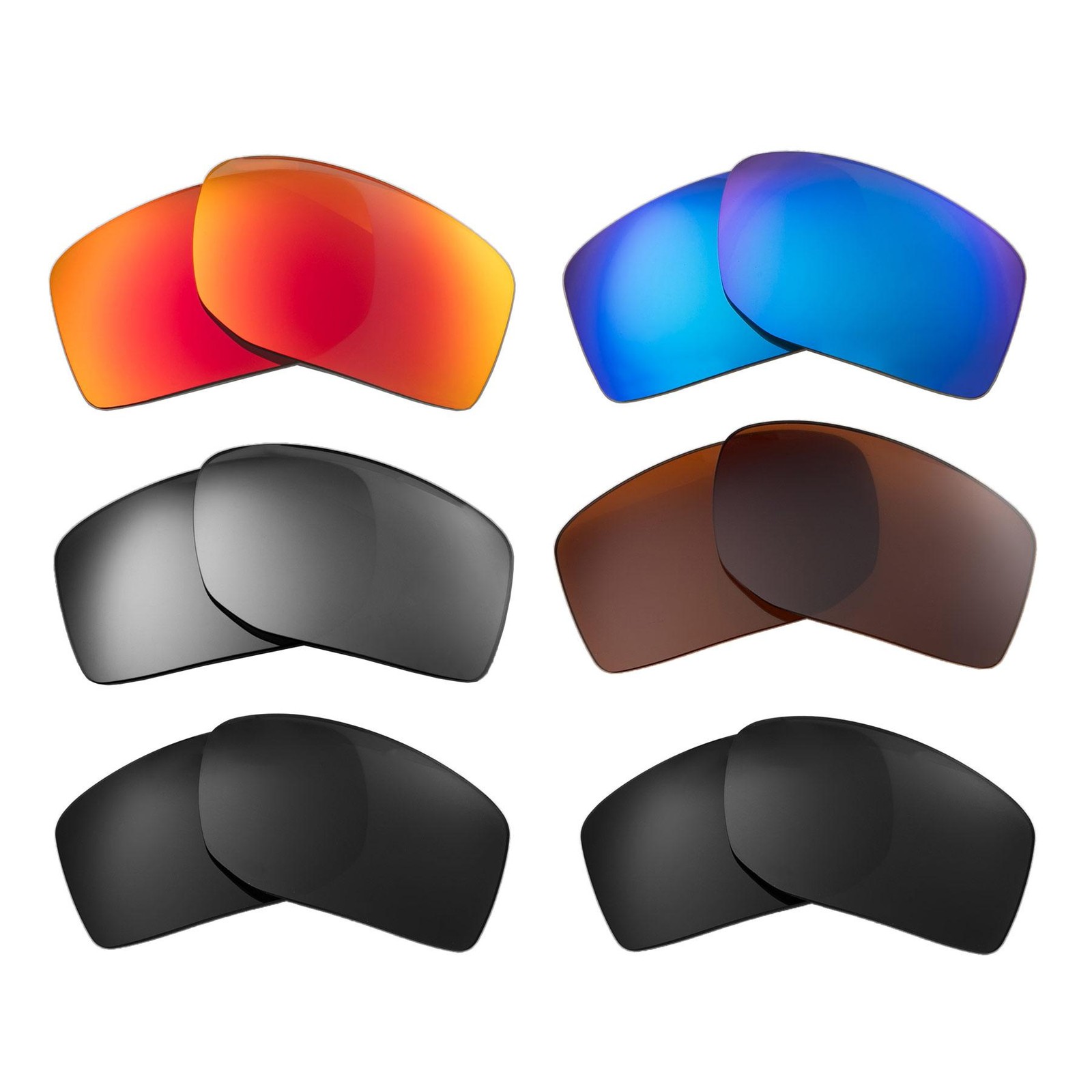 Walleva Replacement Lenses For Oakley Gibston (OO9449 Series) - Multiple Options