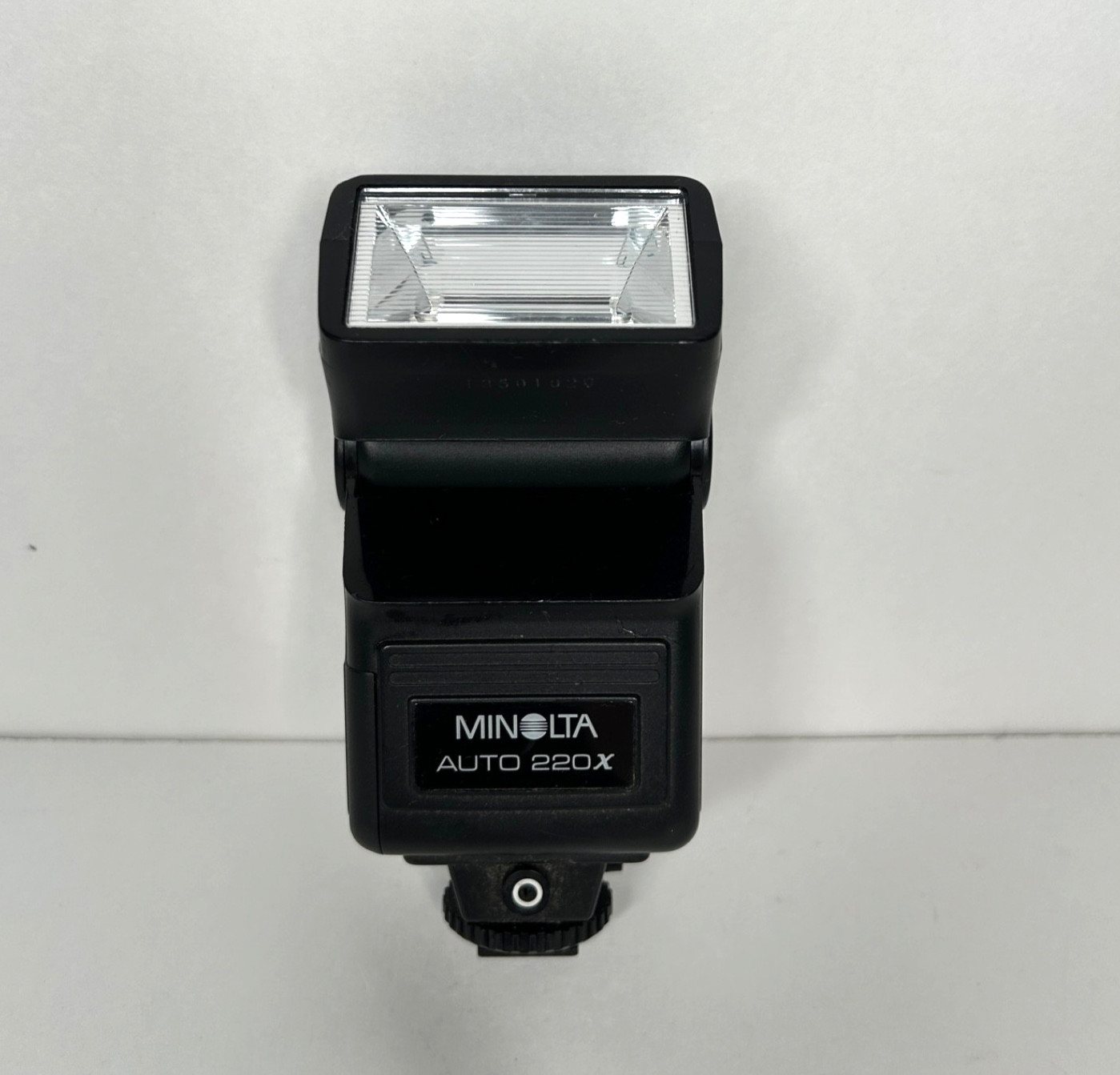 Konica Minolta Auto Electroflash 220x Shoe Mount Flash Vintage Japan UNTESTED