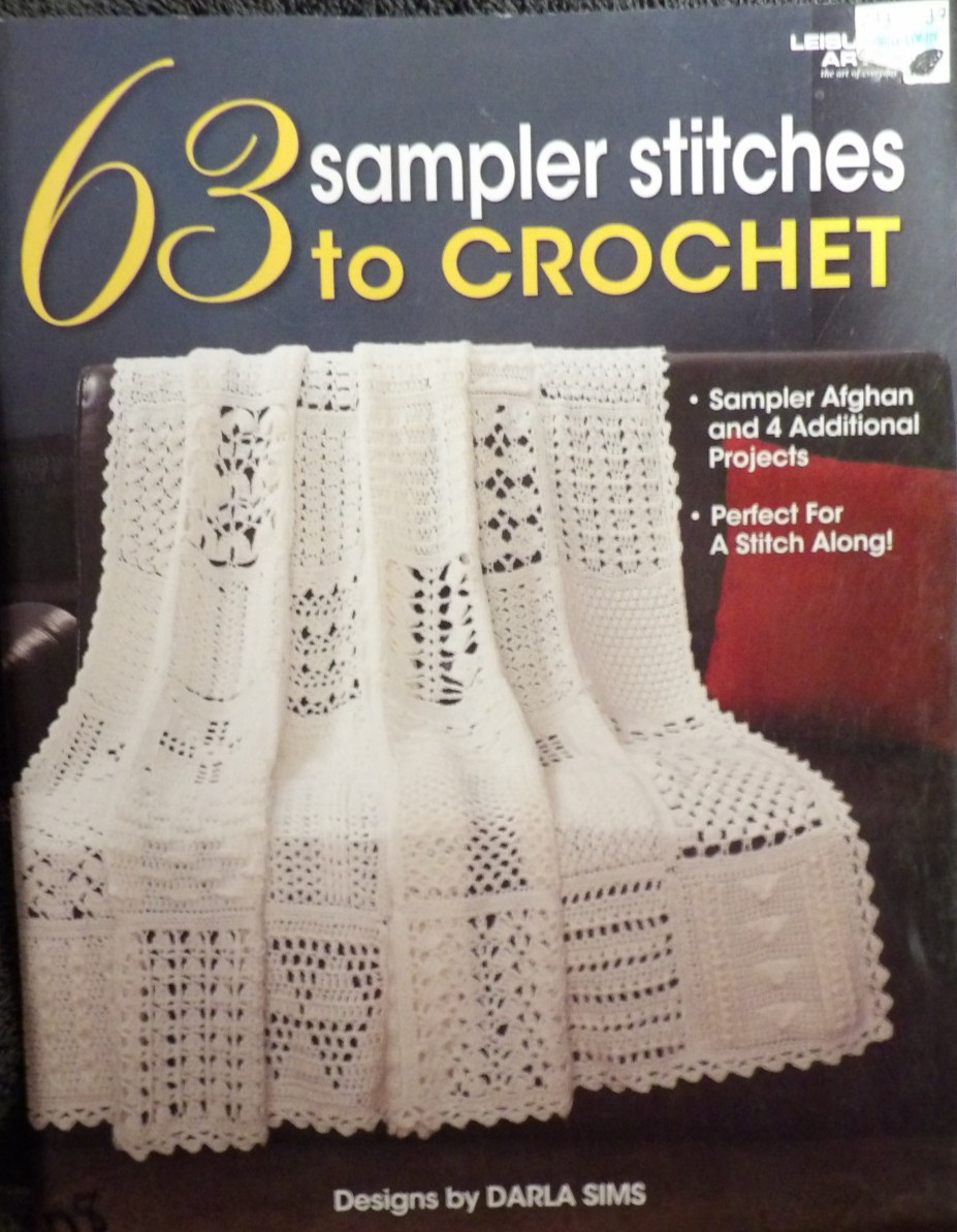 63 sampler stitches to Crochet Leisure Arts #4423