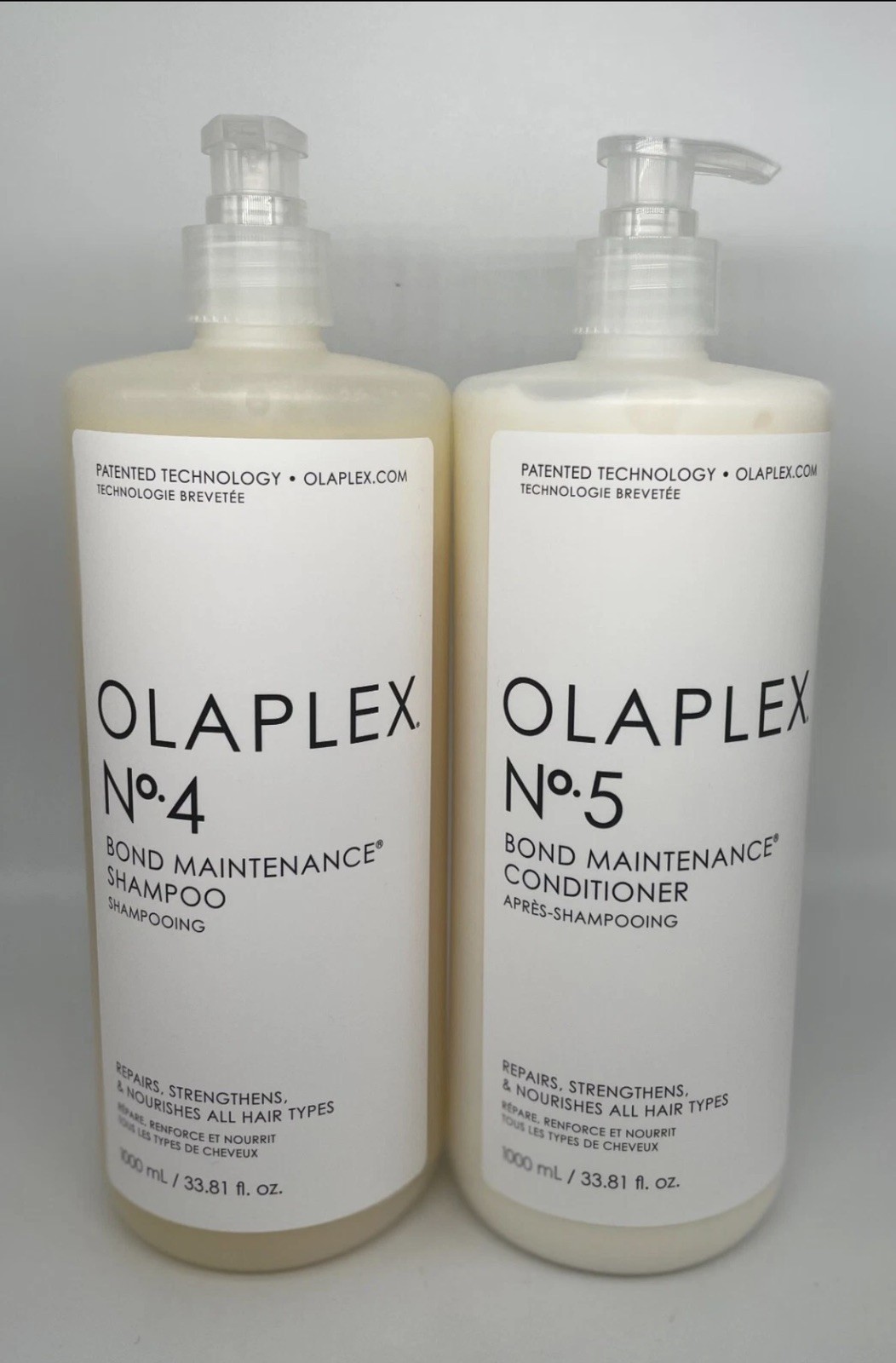 Olaplex No 4 and No.5 Shampoo and Conditioner Set - Duo 33.8oz 100% Authentic