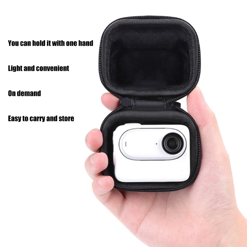 Small Case Bag for 360 GO 3/GO 3S Camera Protector EVA Camera Lens Protect