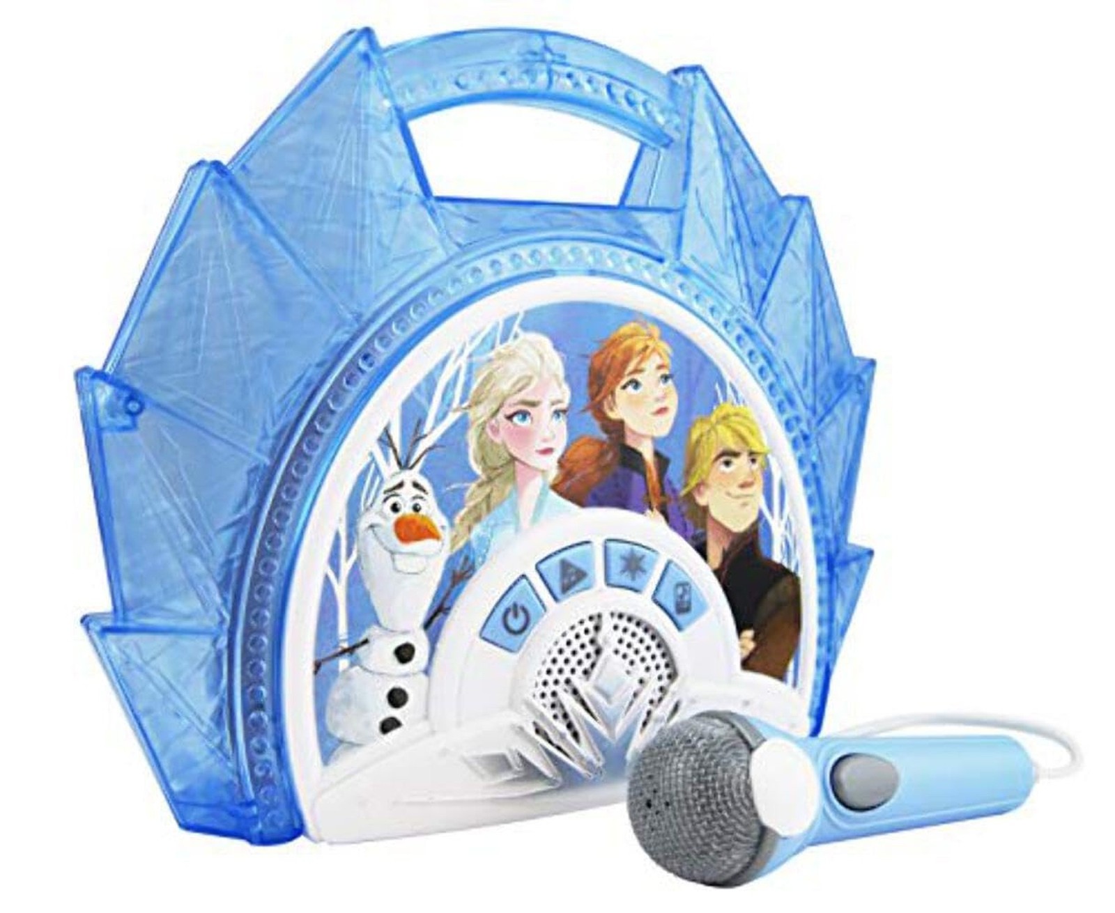 Frozen 2 Sing Along Boombox with Microphone, Built in Music, Flashing Lights,...