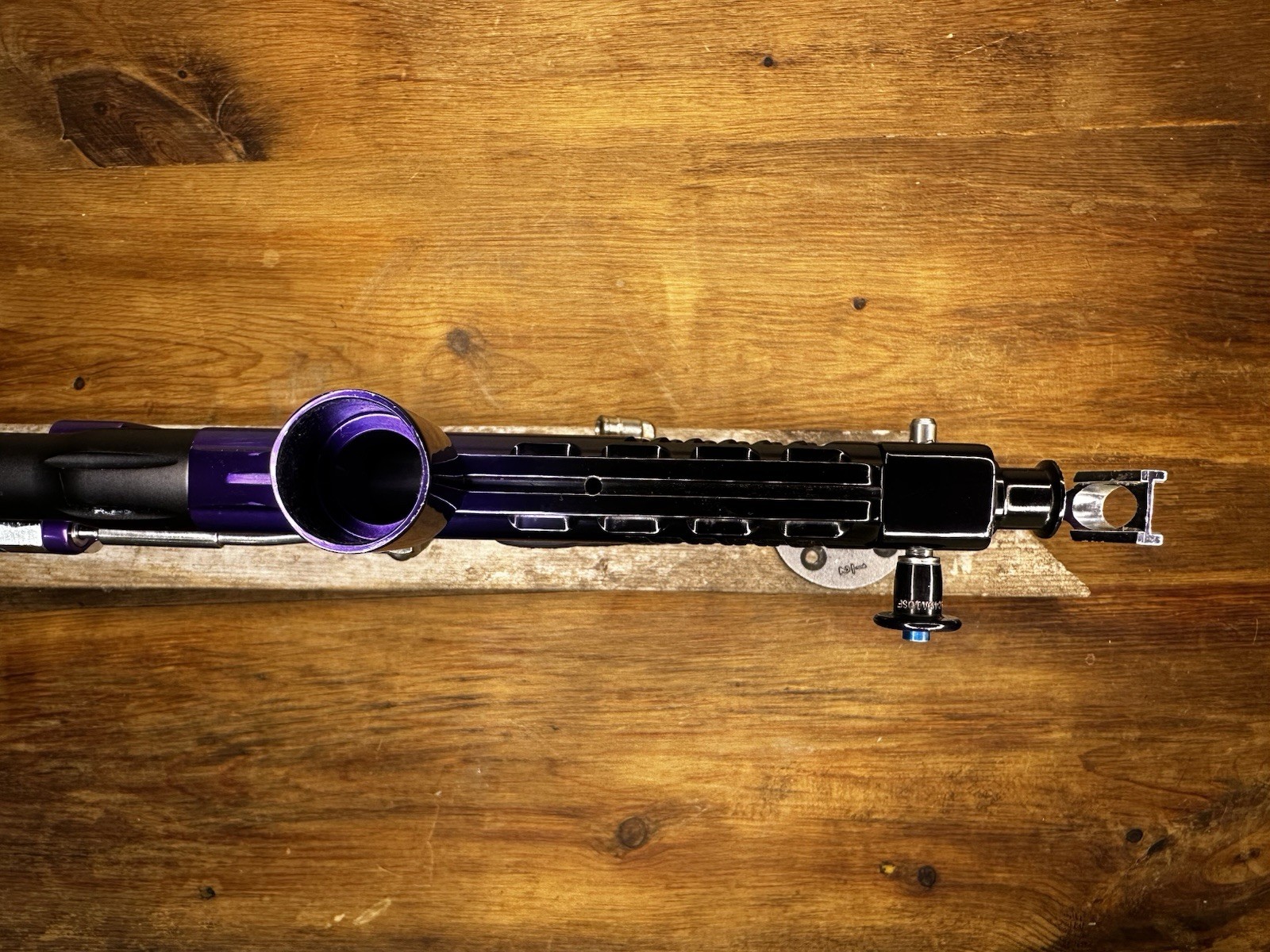 Shocktech Autococker Mechanical Semi-Auto Marker Purple/Black
