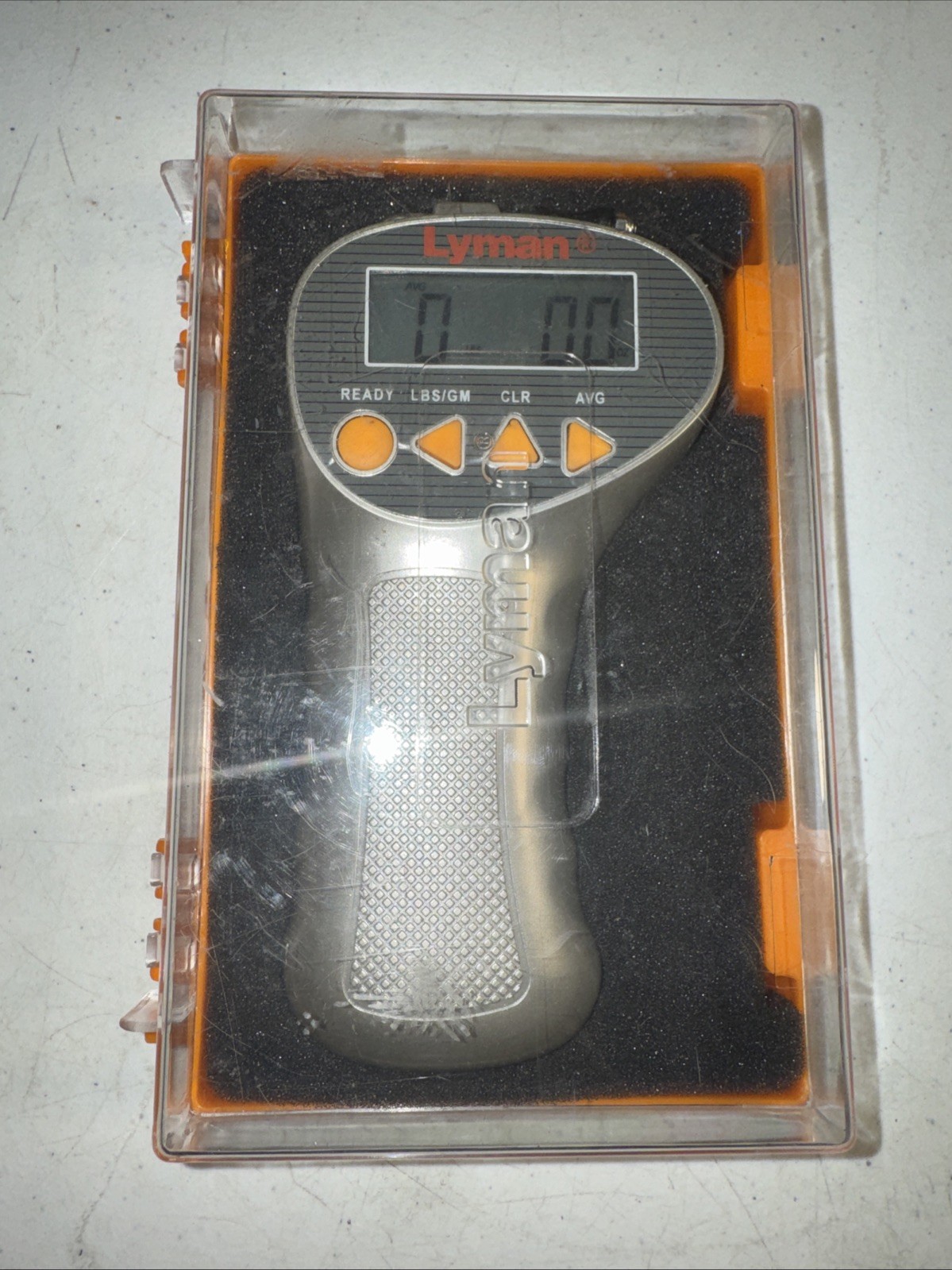 Lyman Electronic Digital Trigger Pull Gauge with Digital Display, Case, Manual