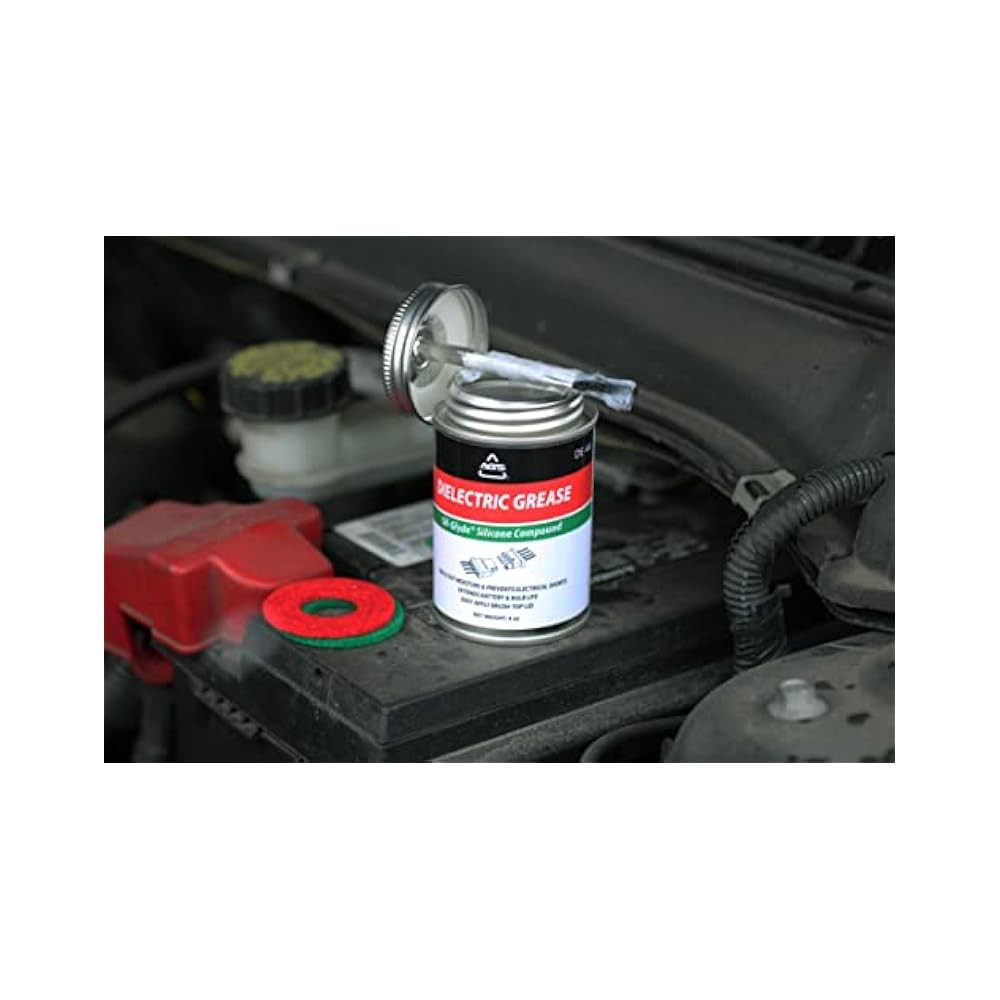 Dielectric Grease - For Electrical Connectors, Brush Top Can, 4oz