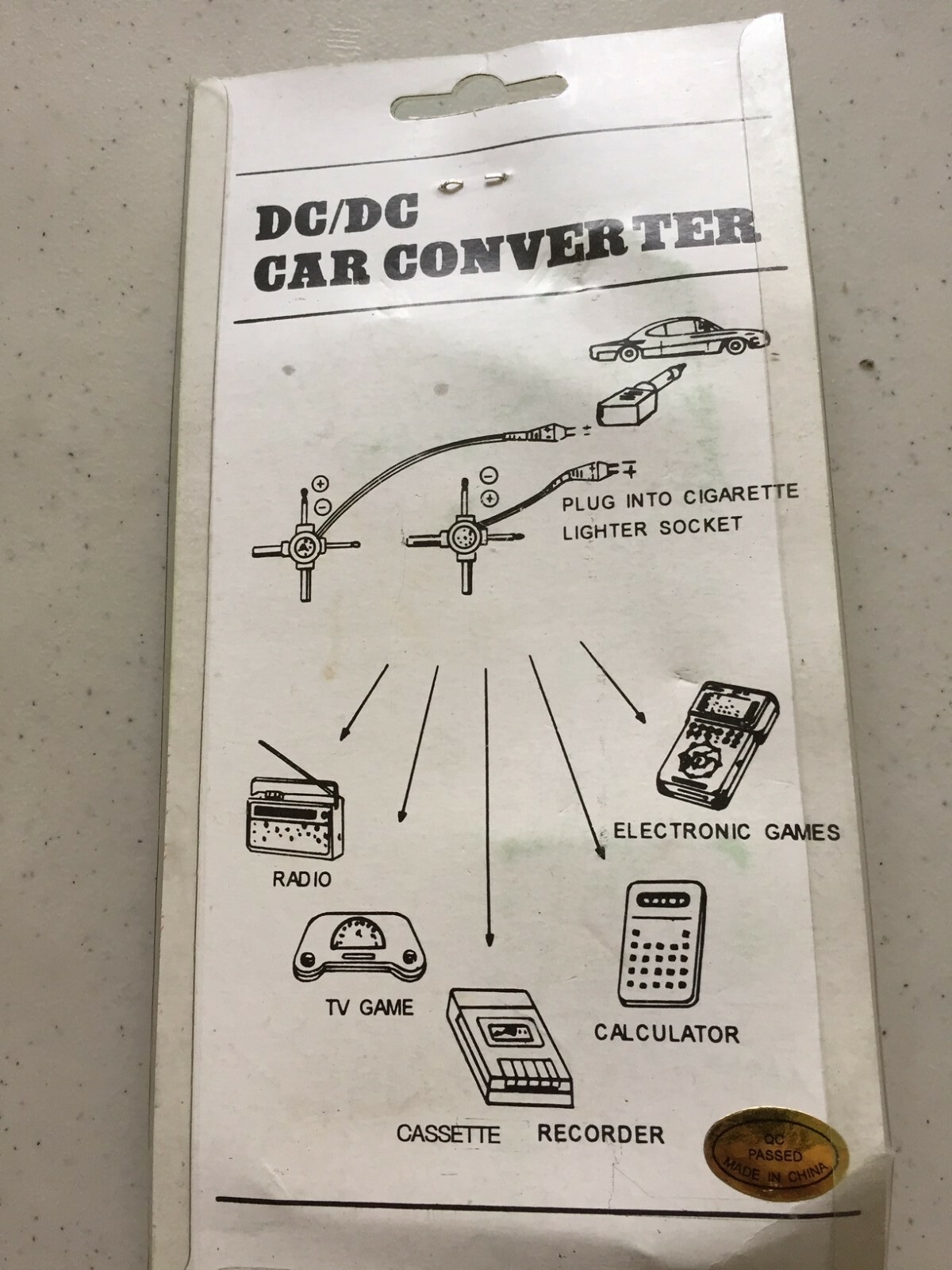 2 DC/DC Car Converter 12V, 2 Packs Good Condition