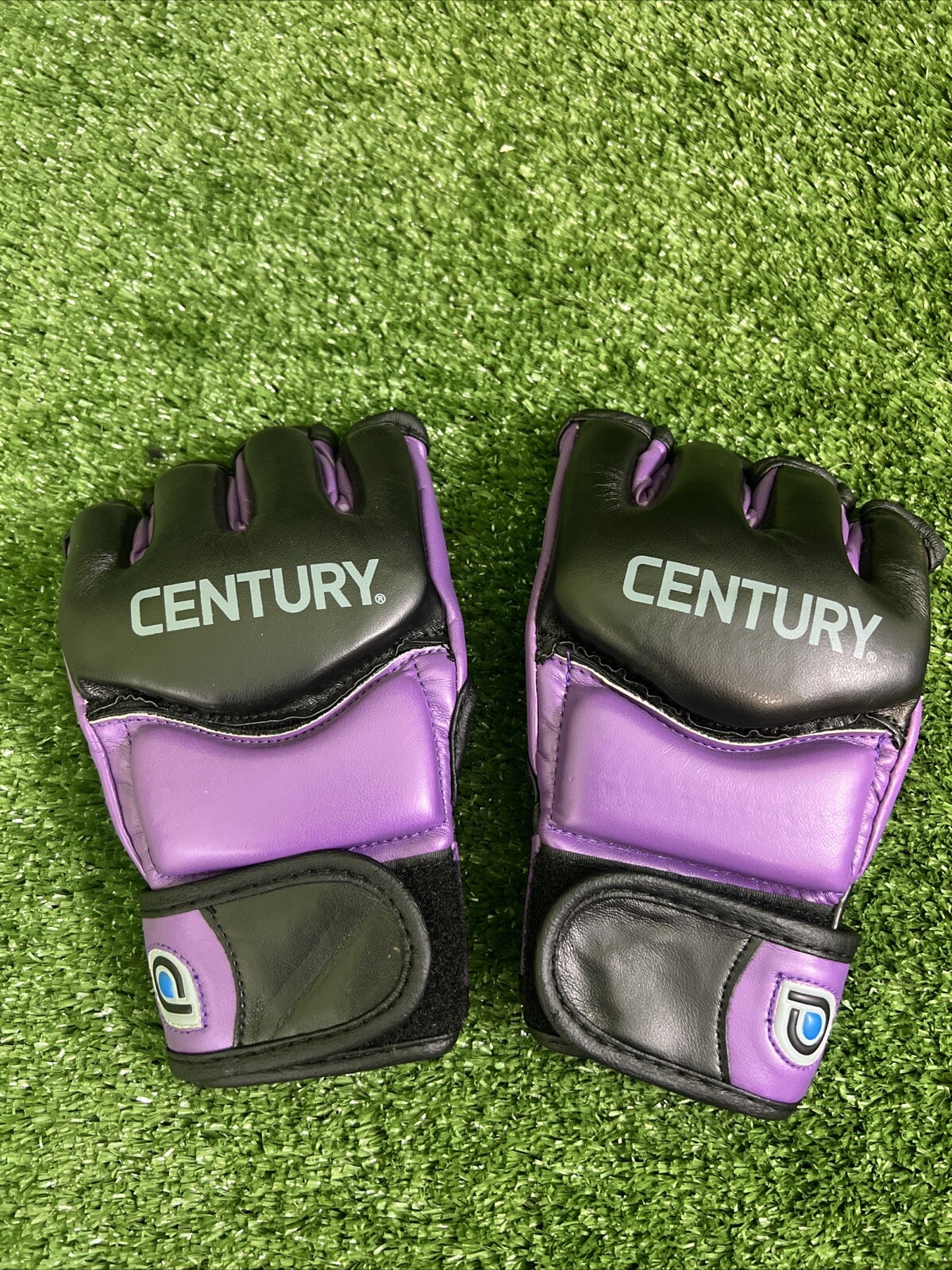 Century Drive Kids Large Open Palm Gloves Purple Black New Other Boxing