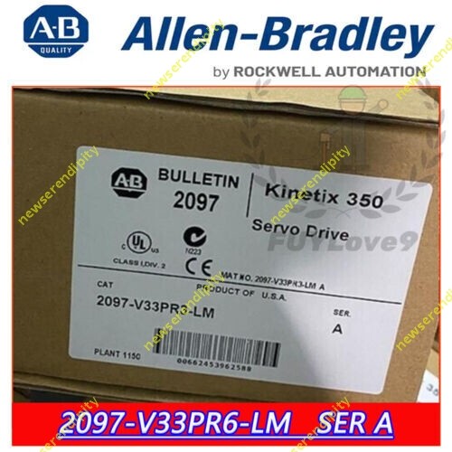 Brand New AB 2097-V33PR6-LM Series A Kinetix 350 Single Axis Servo Drive