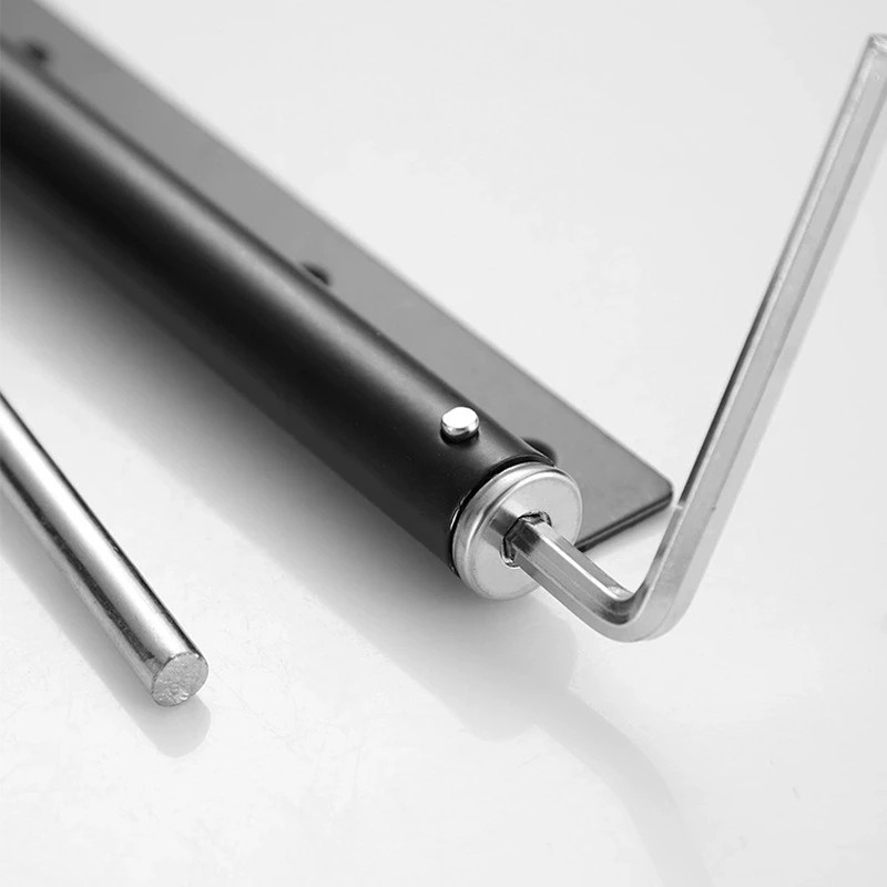 Automatic Door Closer Aluminum Alloy Self Closing Door Hinge Spring Loaded