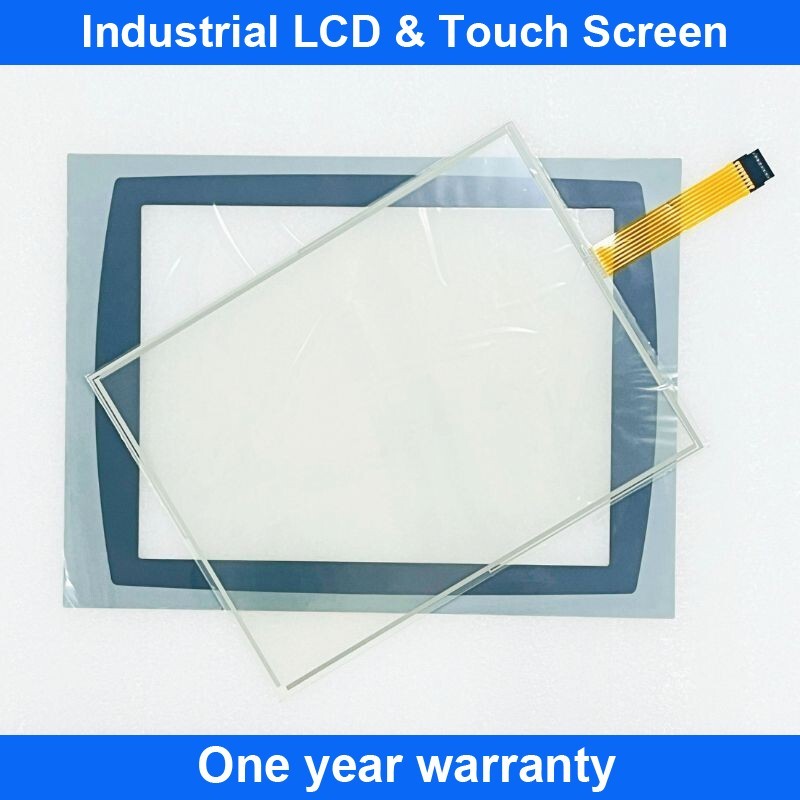 Touch Screen Panel Glass PanelView Plus 1500 2711P-T15C4B2 + Overlay Film