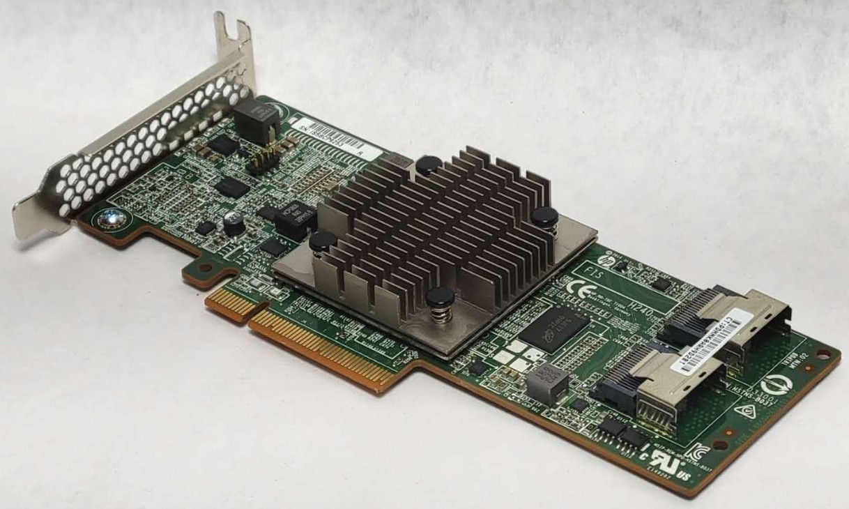HP H240 12GB/s 2-Port SAS Host Bus Adapter 779134-001 726909-001 Low Profile