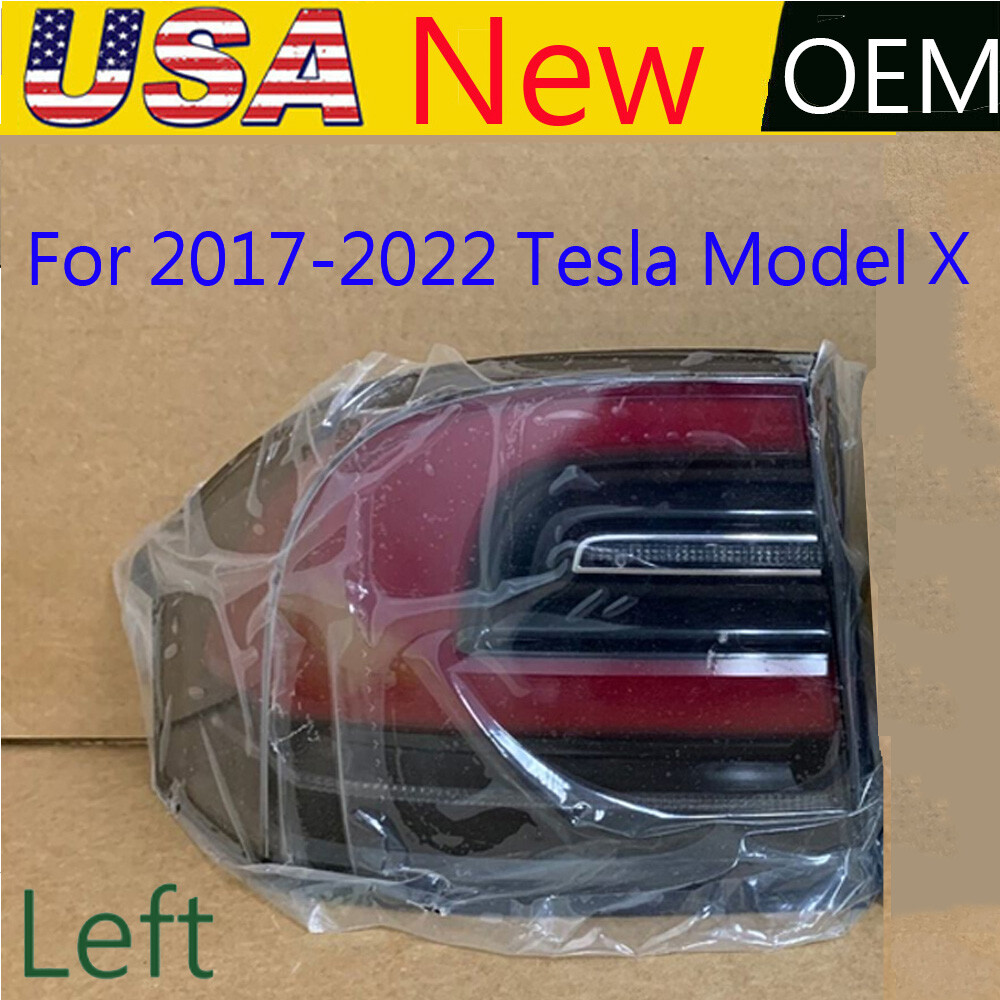For 2017-2020 Tesla Model X OUTER Tail Light DRIVER SIDE Left Lamp NEW OEM US