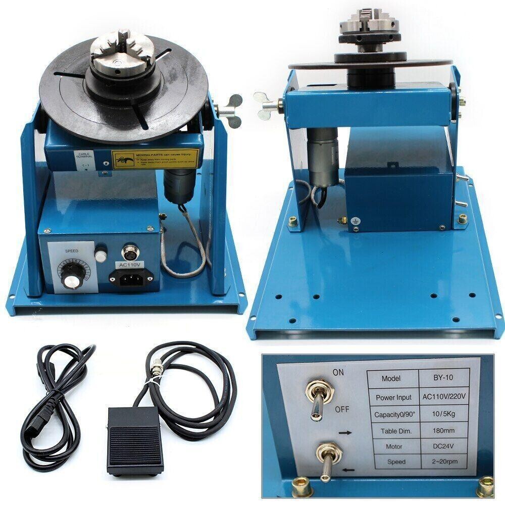 Welding Positioner Automatic Pipe Welding Automatic Rotary Table Positioner 10kg