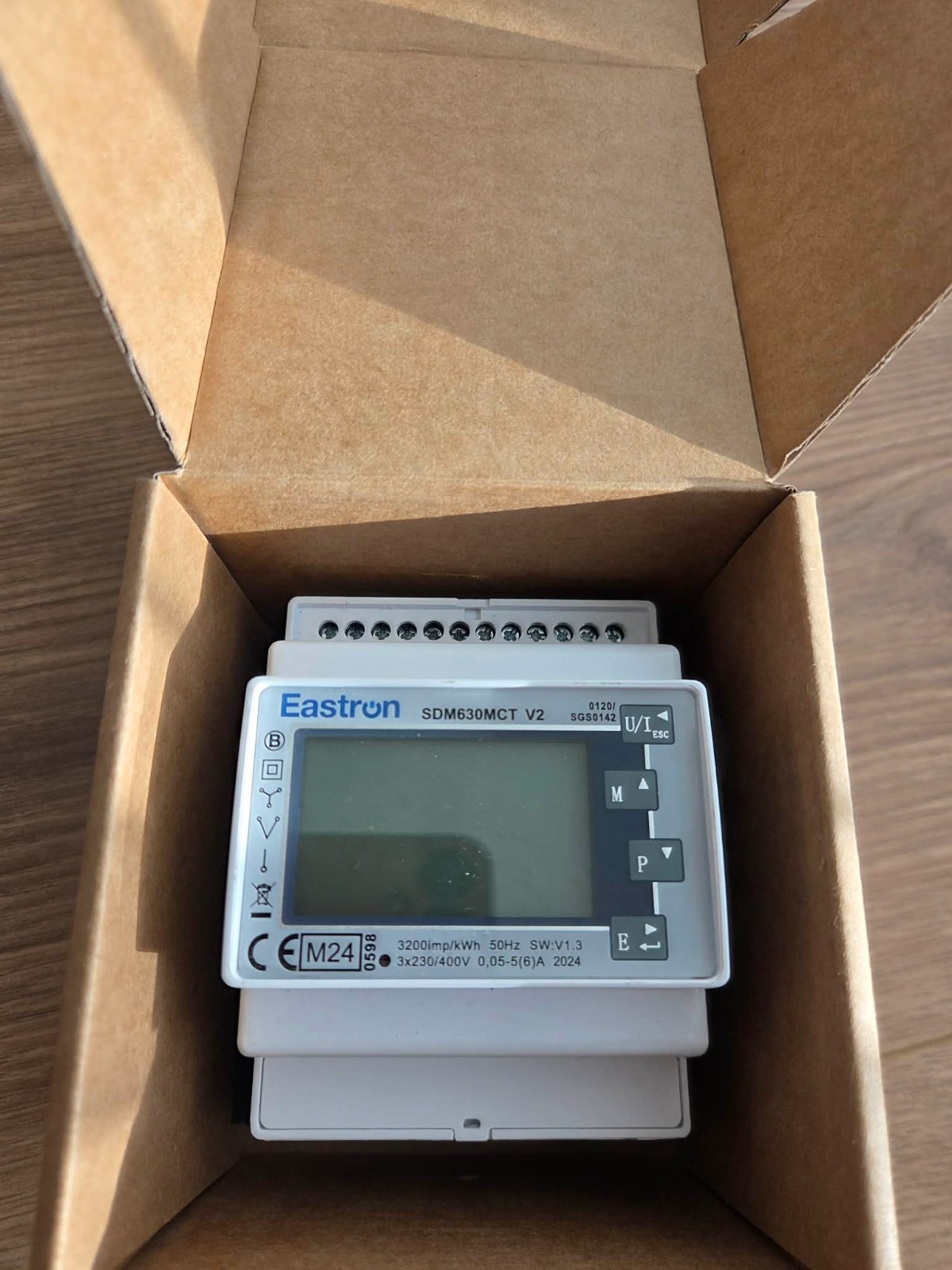 EASTRON SDM630MCT V2 meter 1/3 Phase I35909