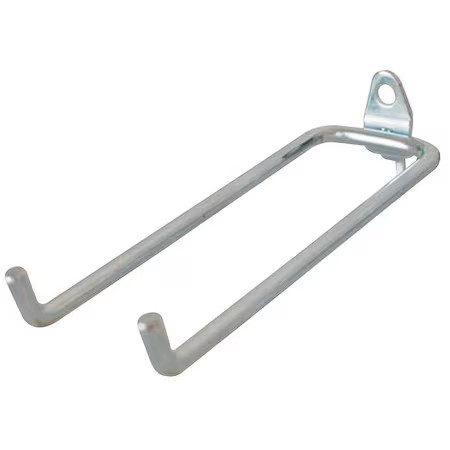 Double Rod Pegboard Hook, 3 In L, Pk10,  5Tpd6
