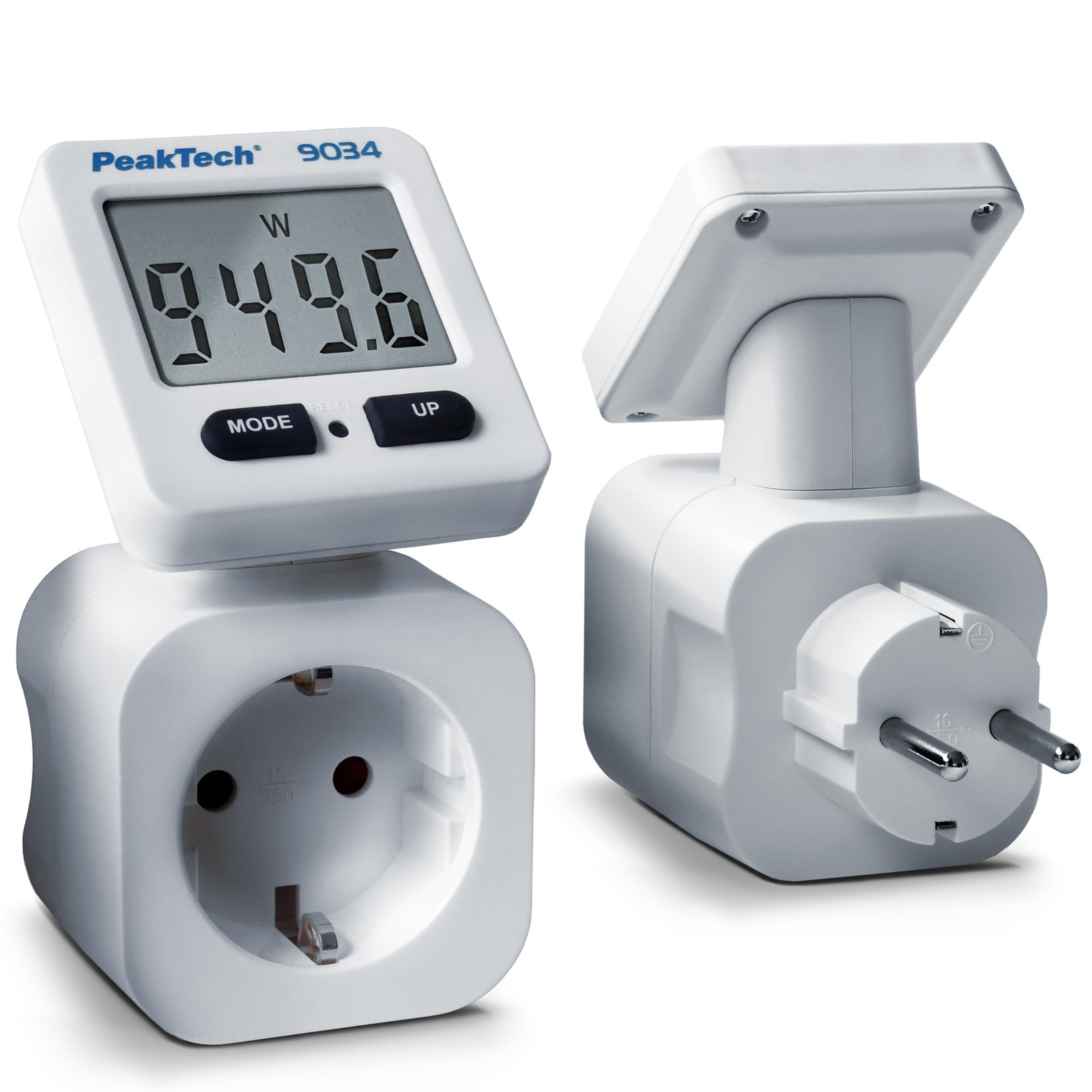 9034 Energy Cost Meter, Power Meter/Power Meter 0.1W Resolution with Dr...