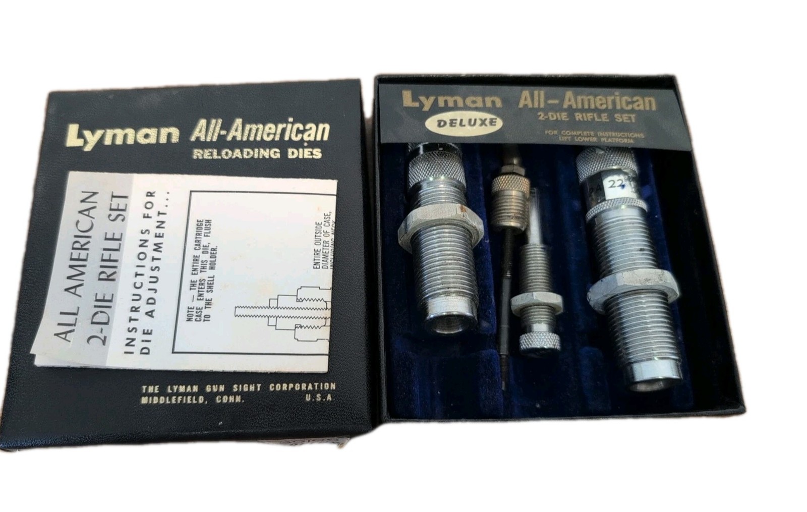 Lyman 30/06 Rifle A-A Dies 2-Die Rifle Set Made In USA Shooting Sports