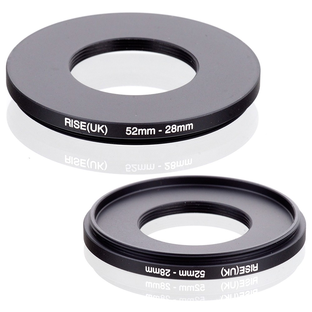 RISE(UK) 52-28MM 52MM-28MM 52MM to 28MM Step Down filter Ring Metal Adapter