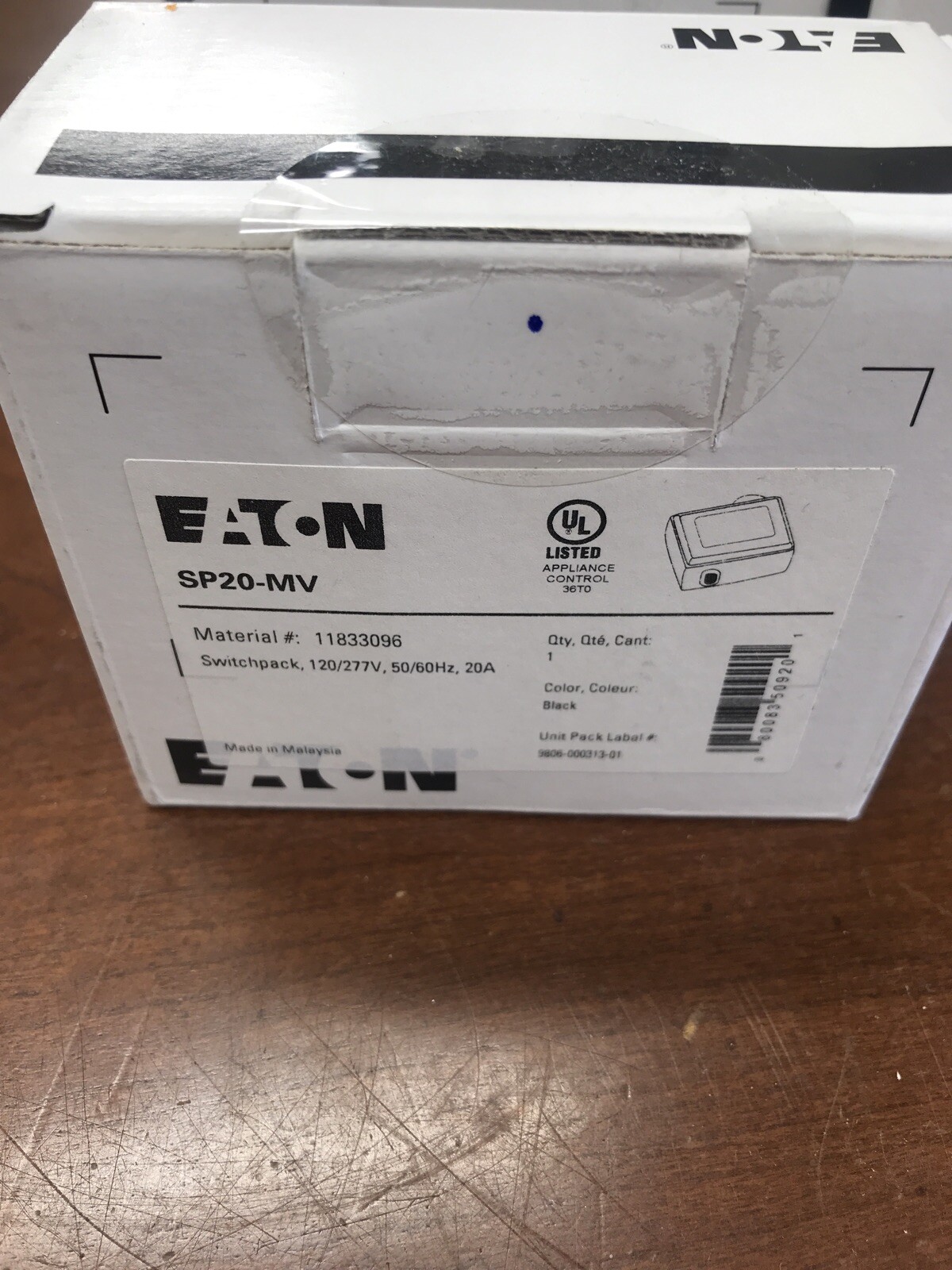 New Eaton SP20-MV Switchpack 120/277v