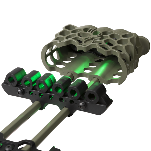 Trophy Ridge Hex Light Five Arrow Quiver Olive Green Model # AQ110OG