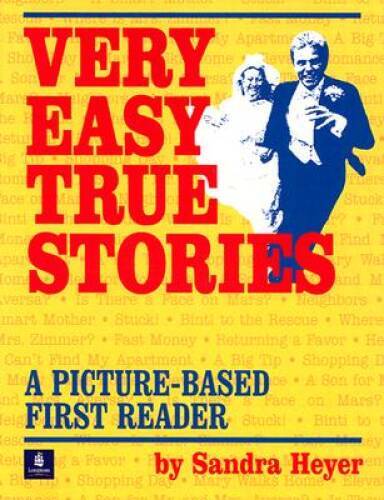 Very Easy True Stories: A Picture-Based First Reader - Paperback - GOOD
