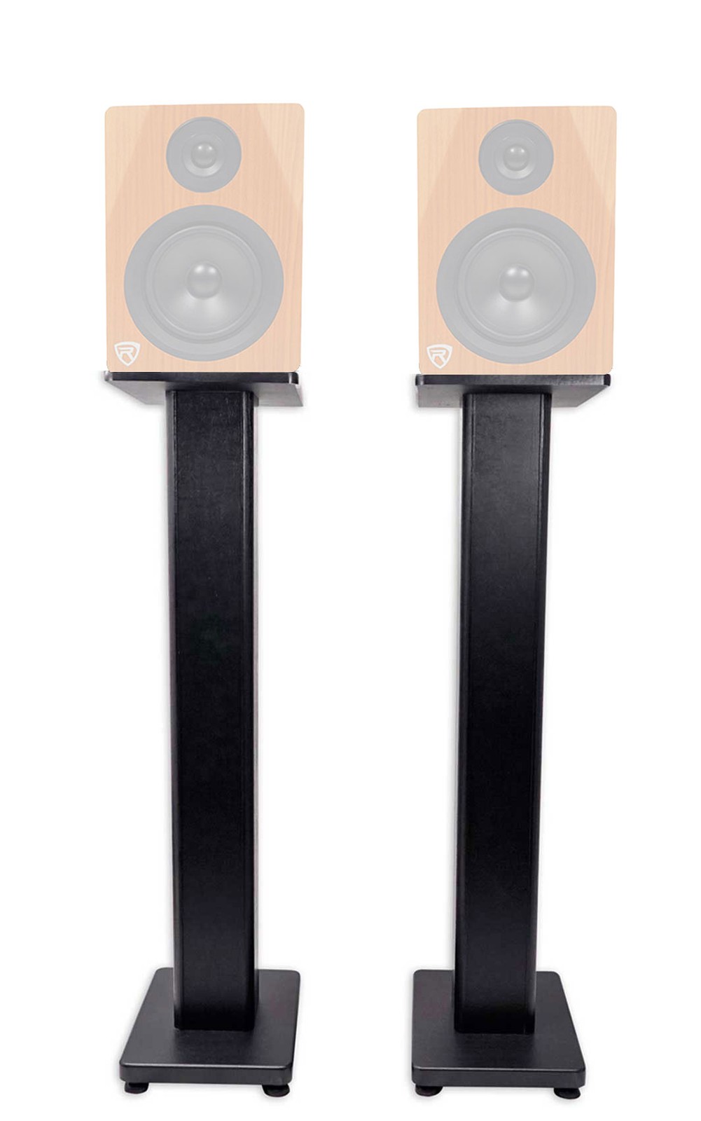 (2) Rockville 28" Studio Monitor Speaker Stands For Rockville DPM5C