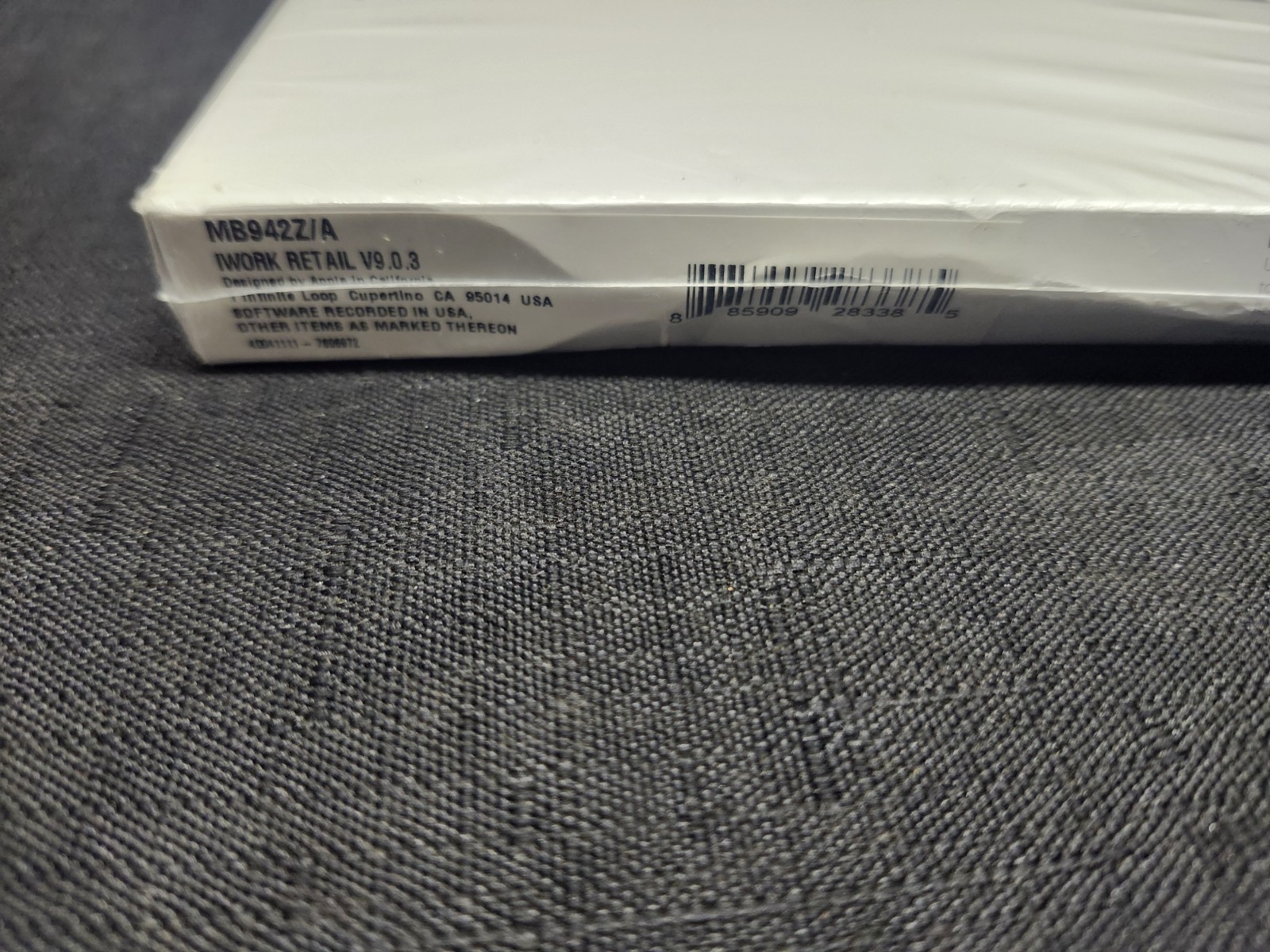 Apple iWork '09 (Retail) - Full Version for Mac MB942Z/A - Sealed-New!