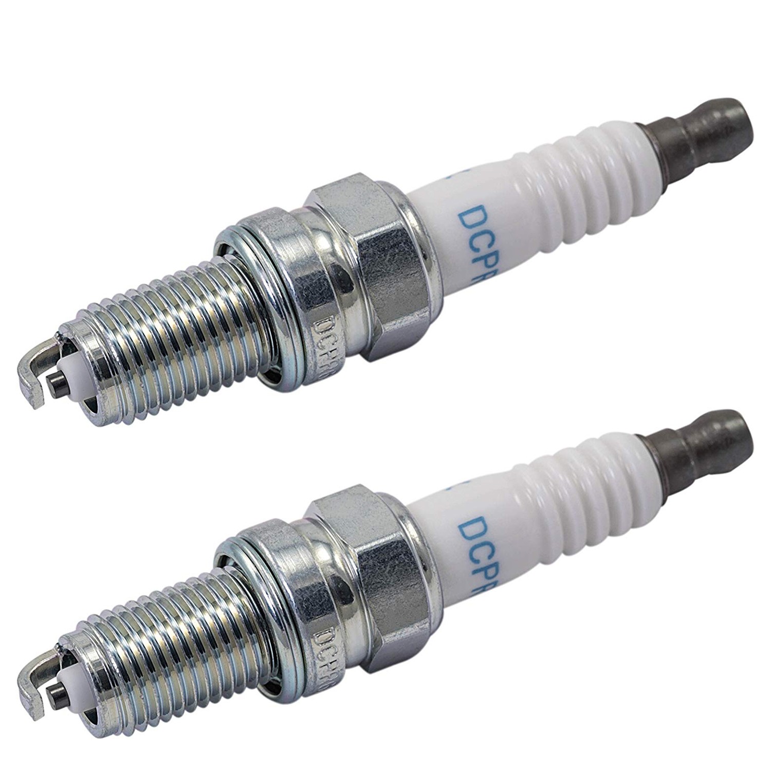 NGK 2 Pack of Genuine OEM Replacement Spark Plugs - DCPR6E-2PK