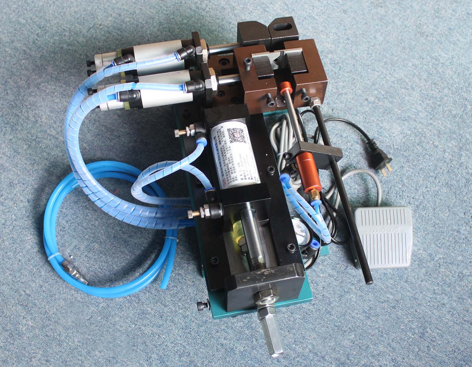 Pneumatic Wire Stripping Machine Copper Cable Peeling Machine Wire Stripper 220V