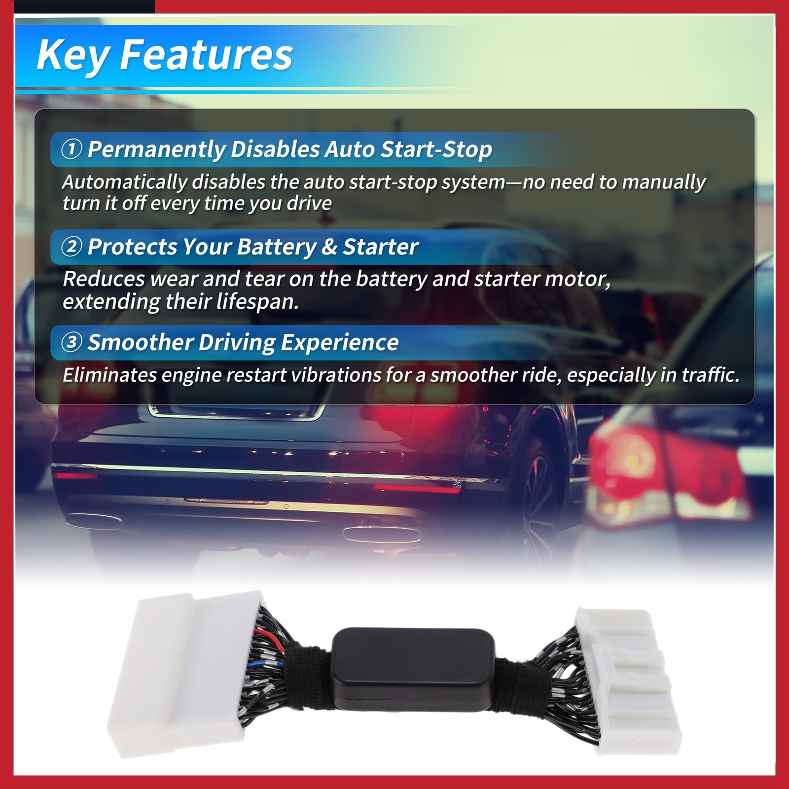 Auto Start Stop Eliminators for Hyundai Santa Fe 24-25 Car Start Stop Disable