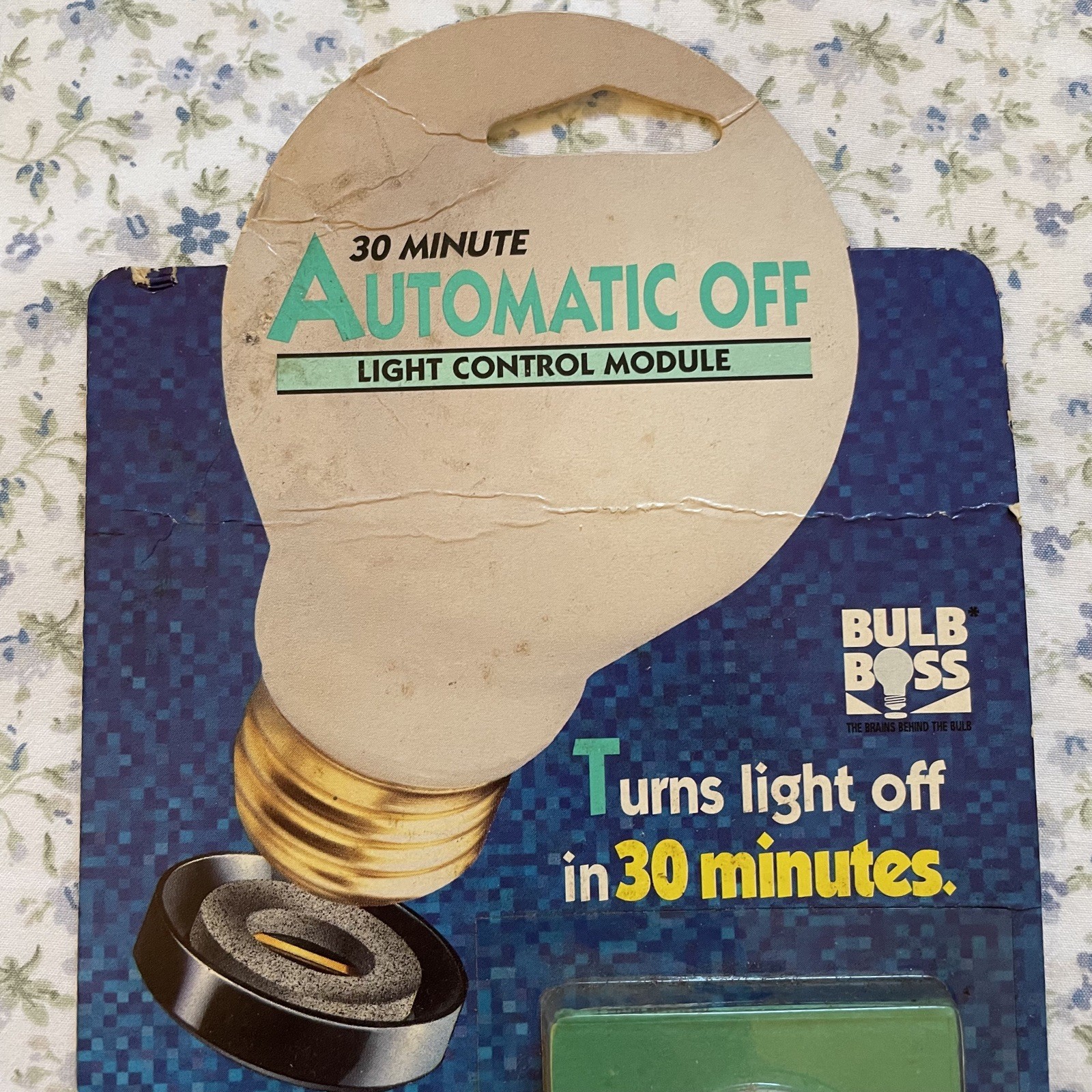 ABCO Beacon 30 Minutes Automatic Off Incandescent Light Bulb Control Button USA